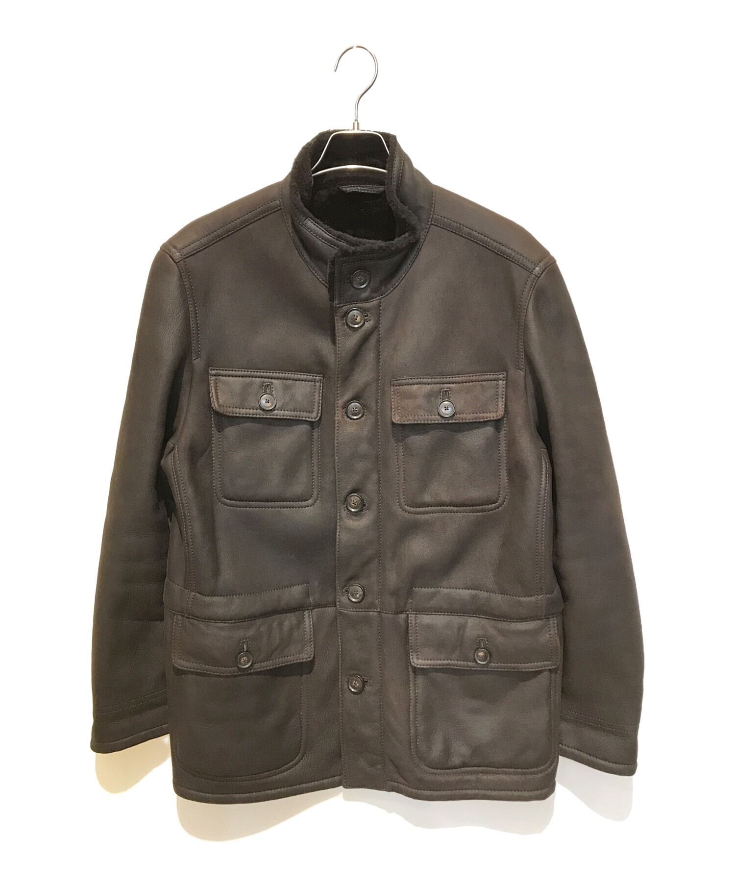 中古・古着通販】BOSS HUGO BOSS (ボス ヒューゴボス) ムートン 