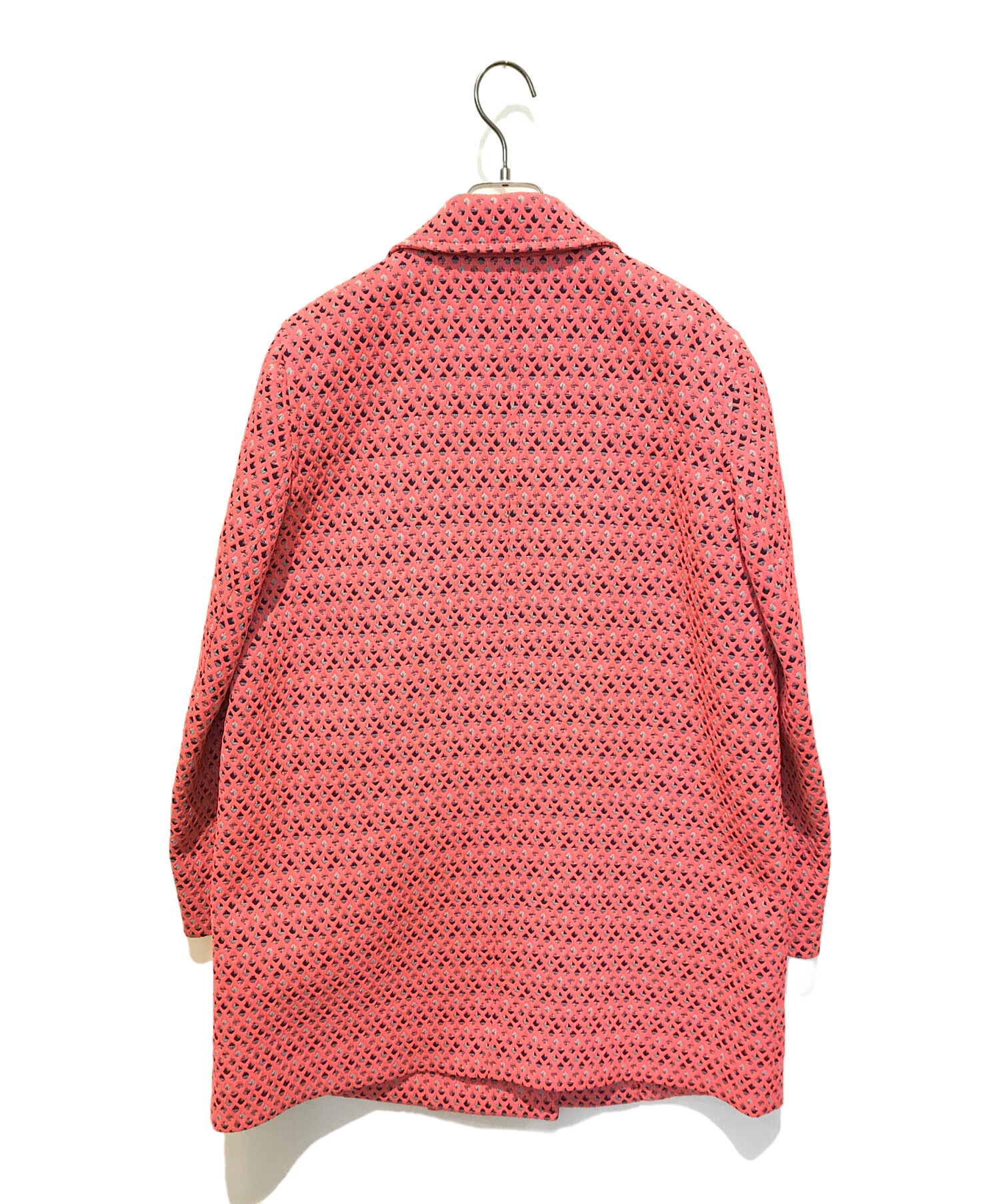 【美品】PSポールスミスPaul Smith★カシミヤ★花柄★Pコート M 赤 中古・古着通販】Paul Smith (ポールスミス) Pコート ピンク サイズ:XL