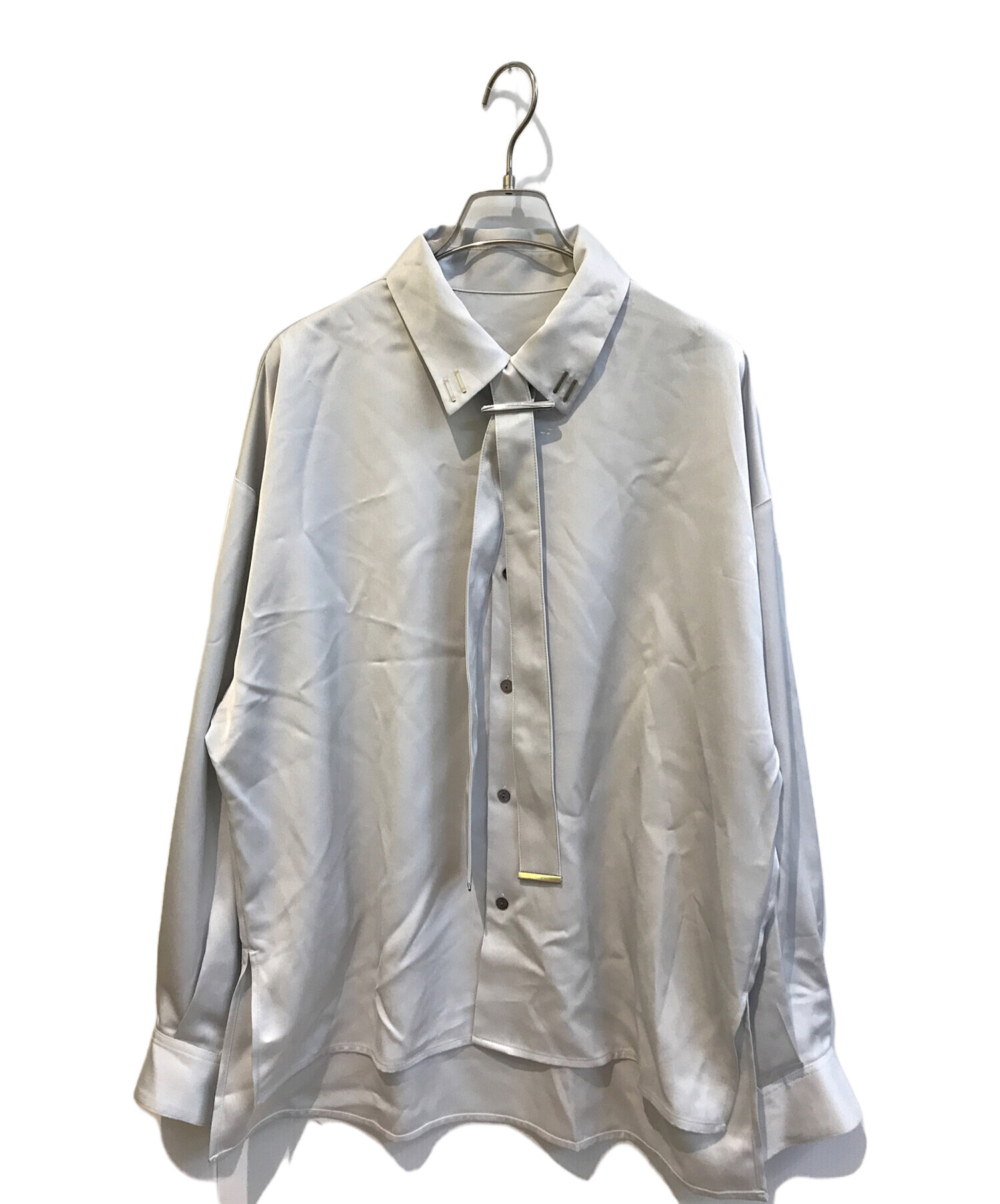 中古・古着通販】HARE (ハレ) シルバーパーツツキボウタイシャツ 