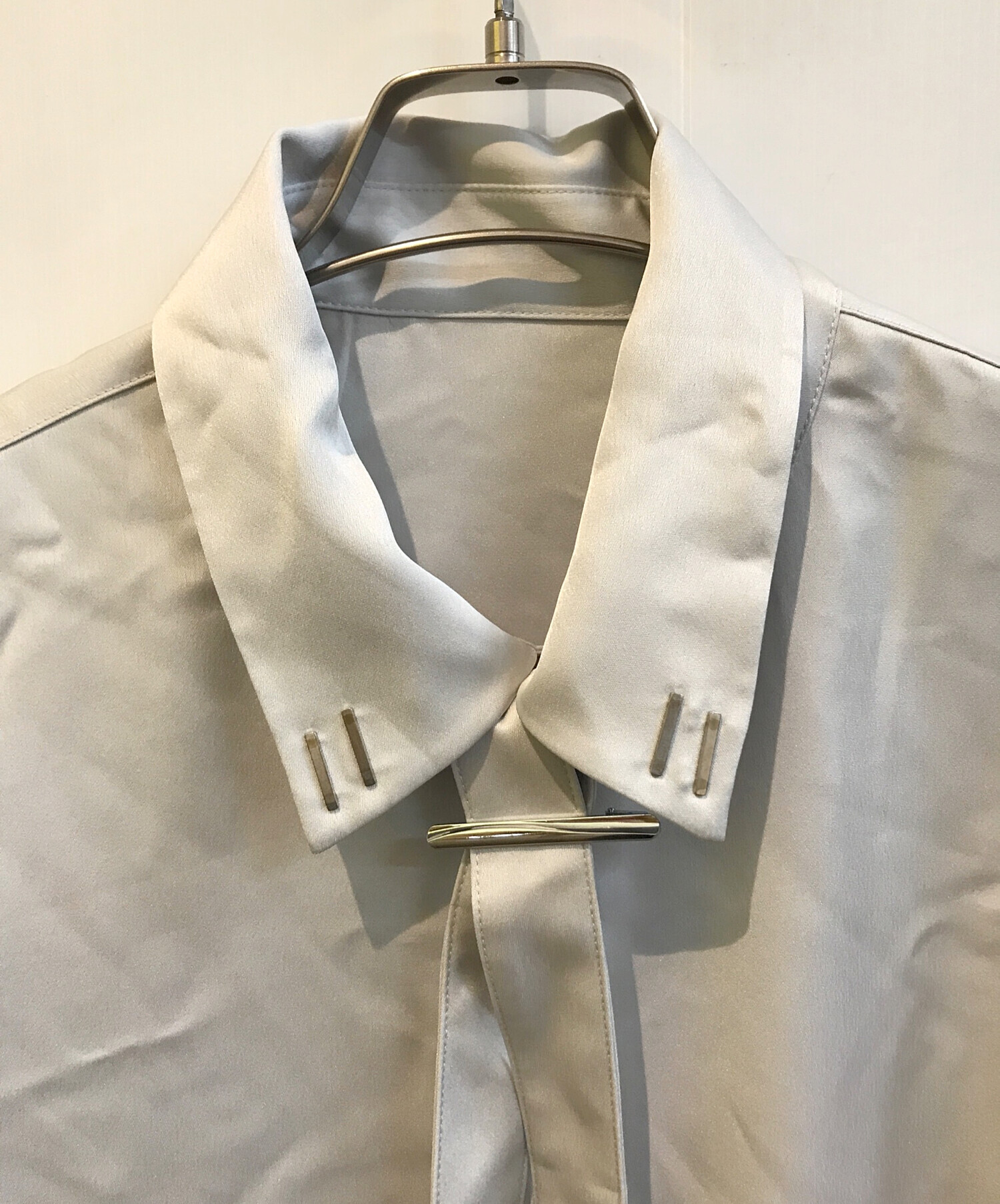 中古・古着通販】HARE (ハレ) シルバーパーツツキボウタイシャツ