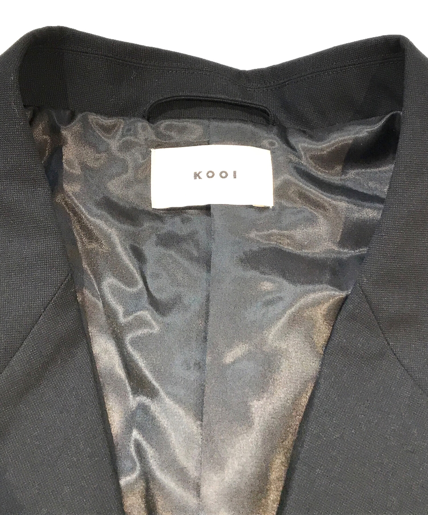 KOOI(コーイ) DROOP 2 BUTTON JACKET