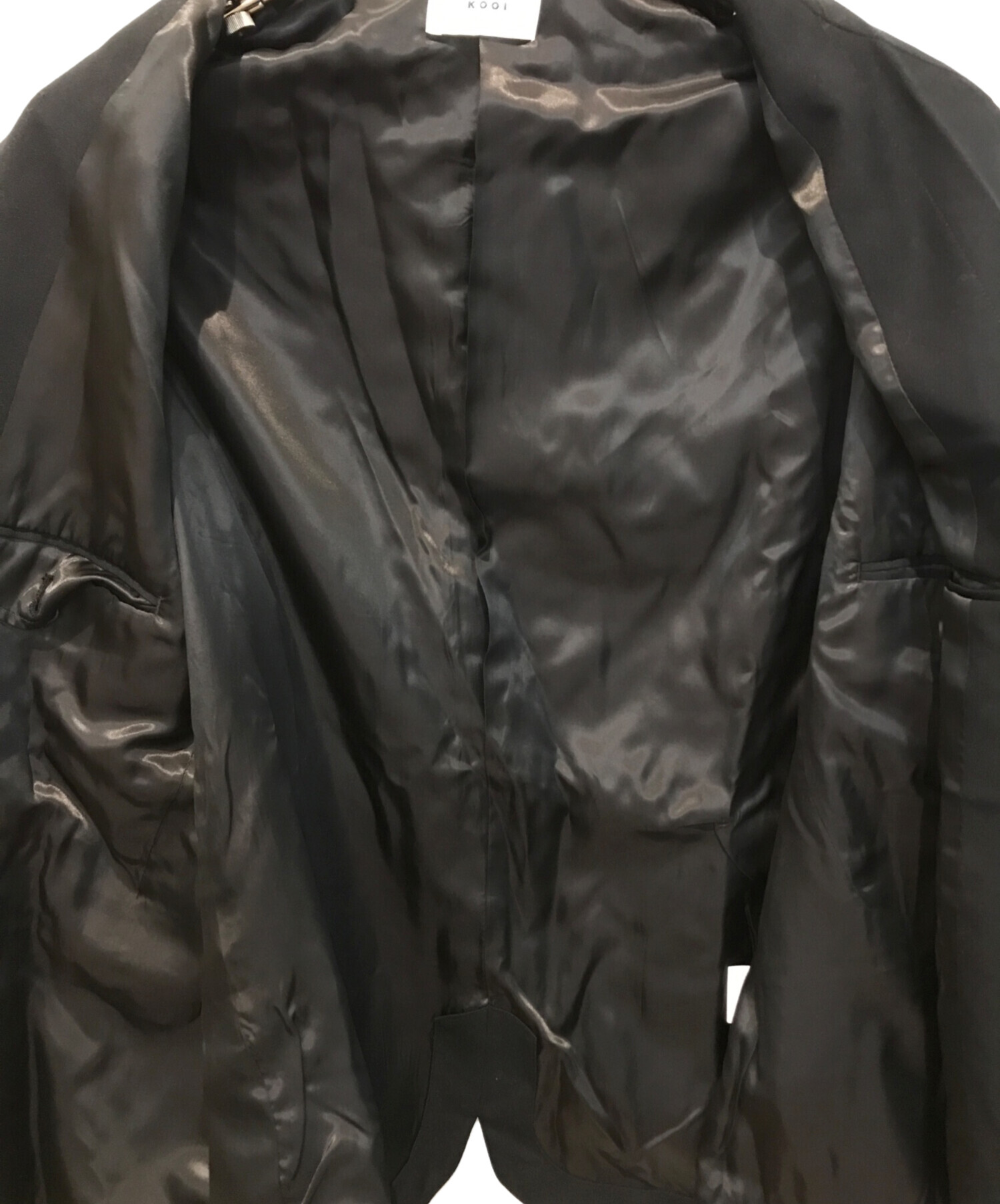 中古・古着通販】KOOI (コーイ) DROOP 2 BUTTON JACKET 25KO-SS01 