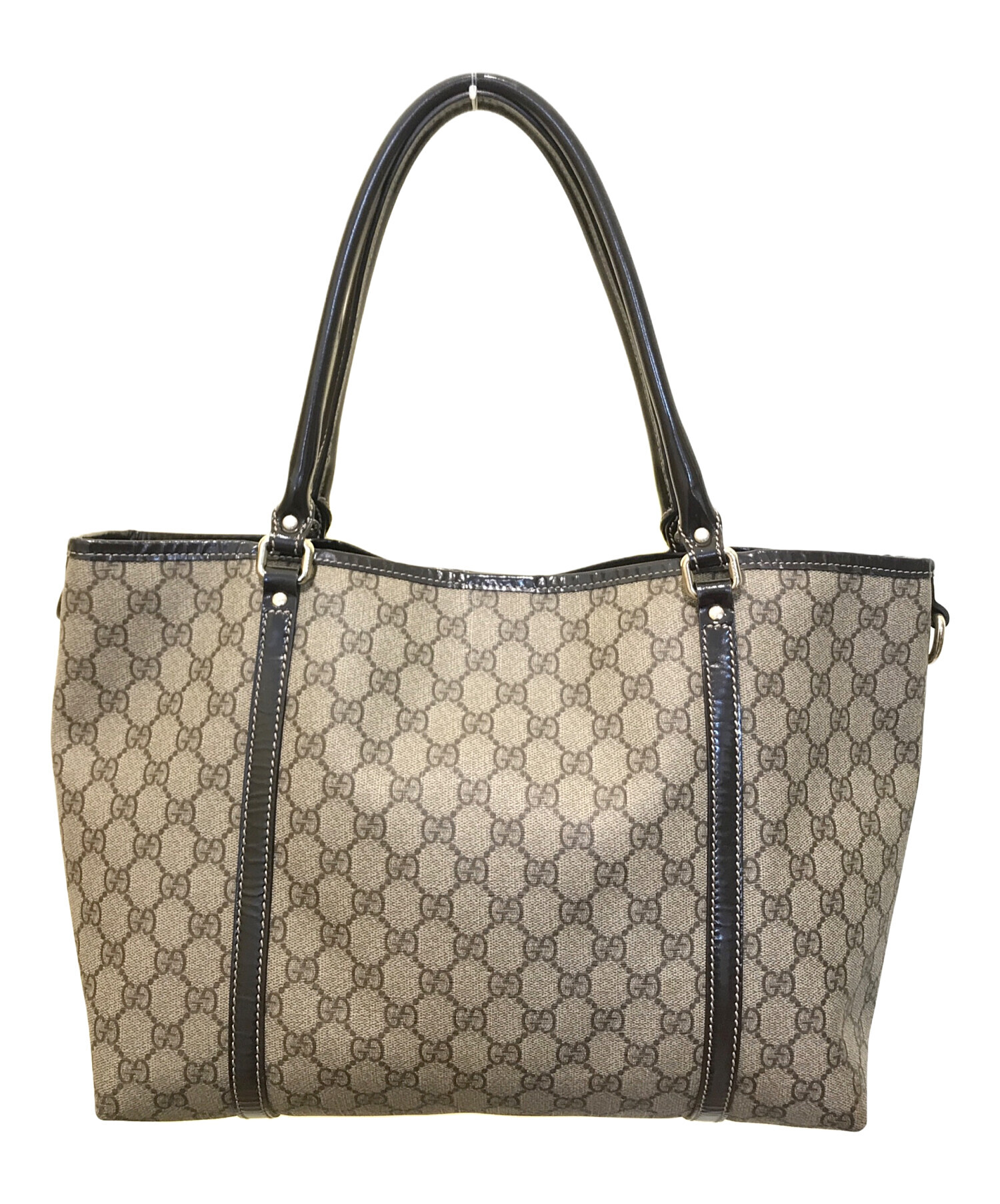 中古・古着通販】GUCCI (グッチ) GGスプリームトートバッグ 197953