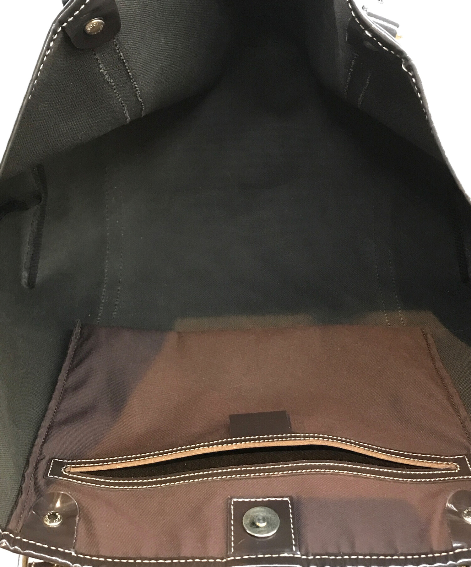 中古・古着通販】GUCCI (グッチ) GGスプリームトートバッグ 197953