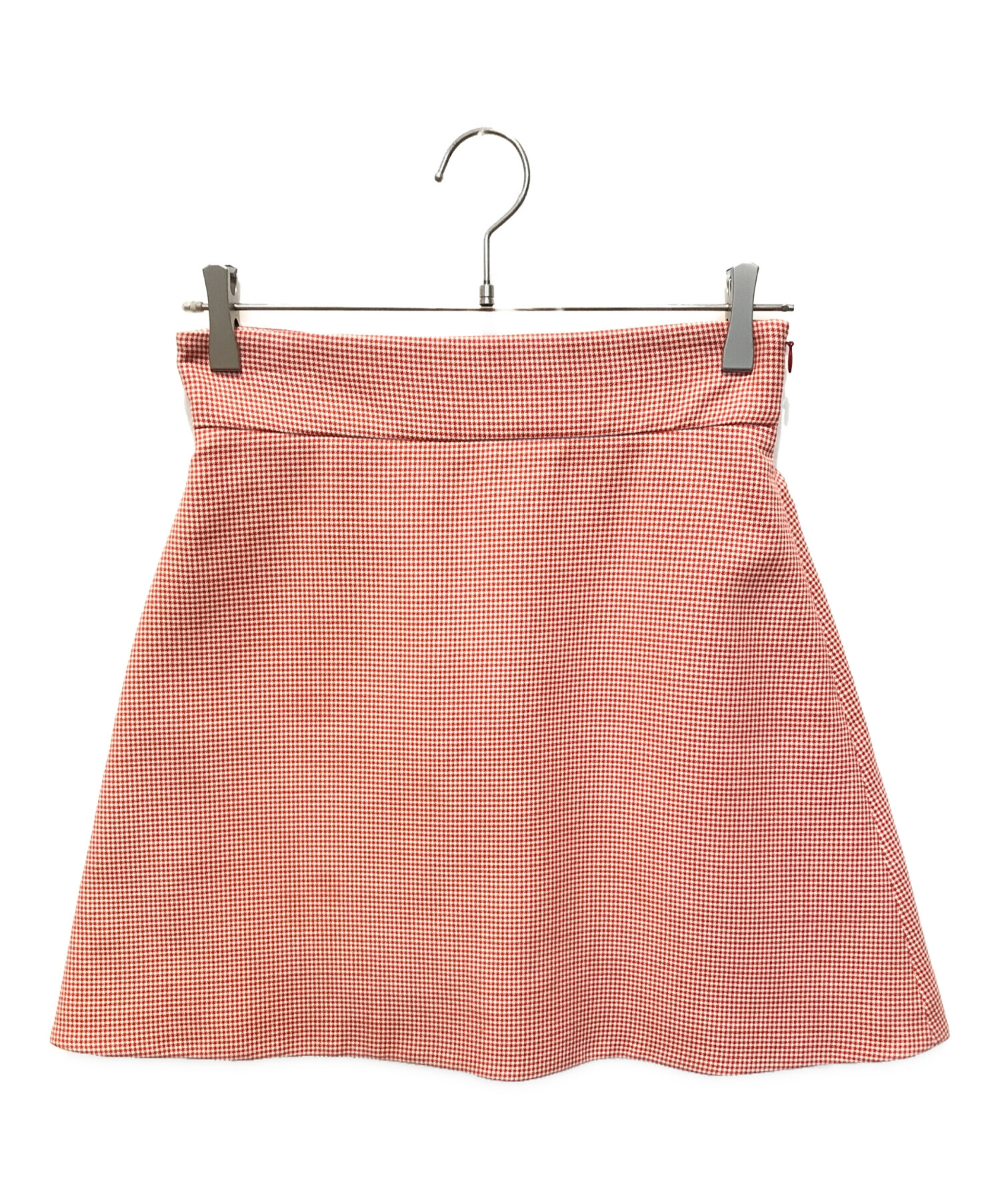 中古・古着通販】MIU MIU (ミュウミュウ) チェックミニスカート MG708