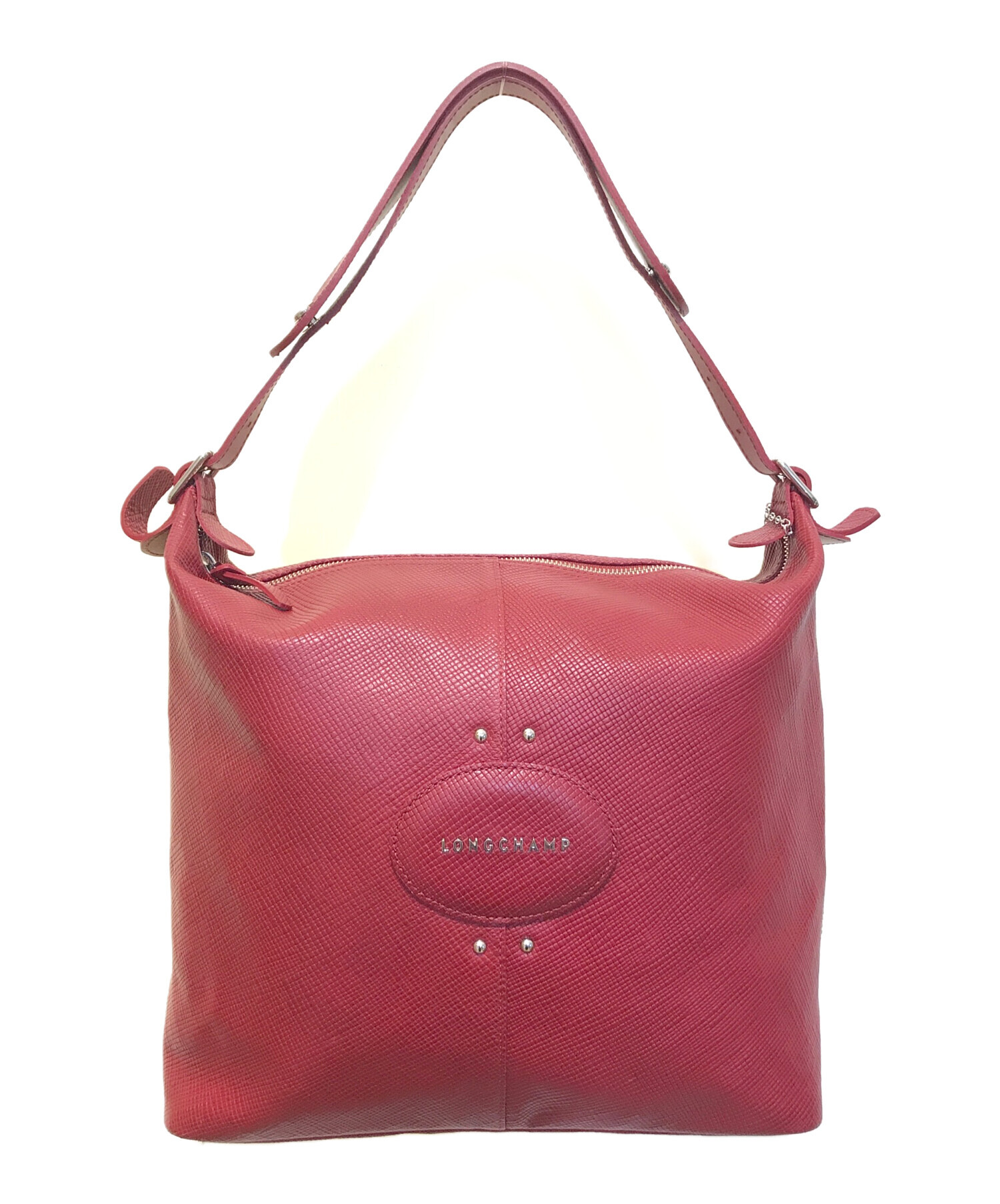 中古・古着通販】LONGCHAMP (ロンシャン) クアドリショルダーバッグ 