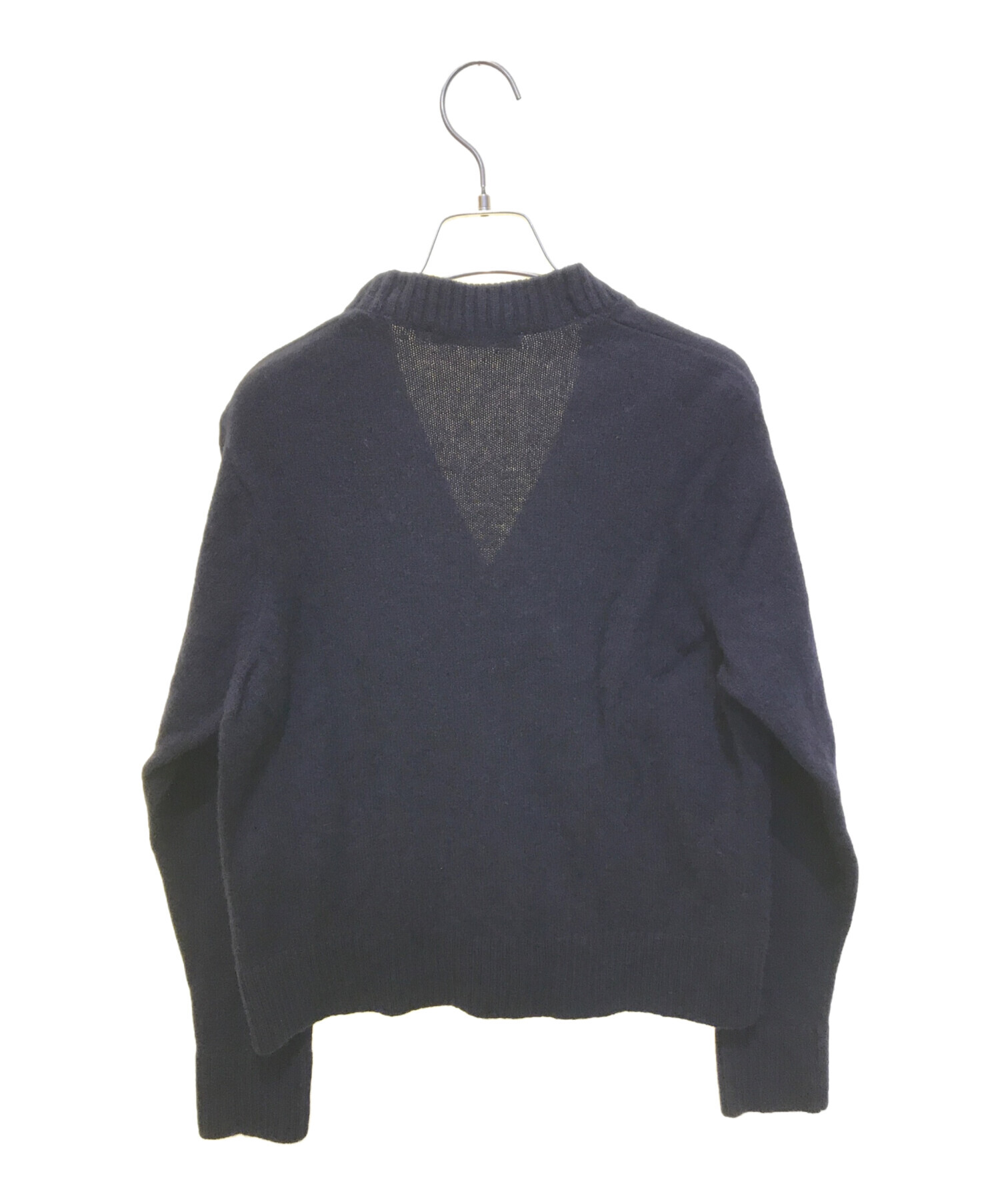 専用出品　メゾンキツネ　デパート購入　カーディガン ブラック　新品 MAISON KITSUNE メゾンキツネ カーディガン メンズ ボールド