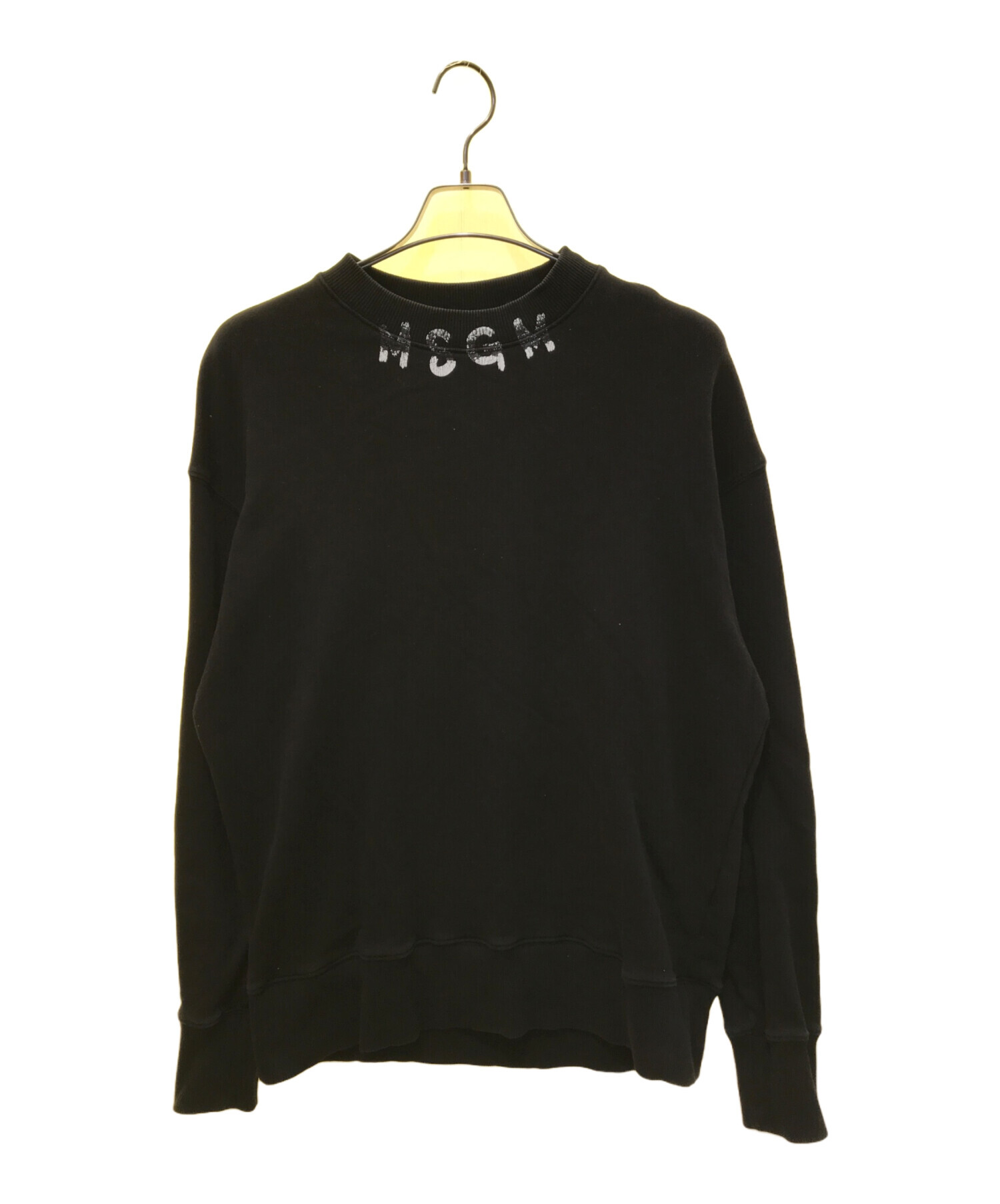 中古・古着通販】MSGM (エムエスジーエム) ネックロゴ スウェット 
