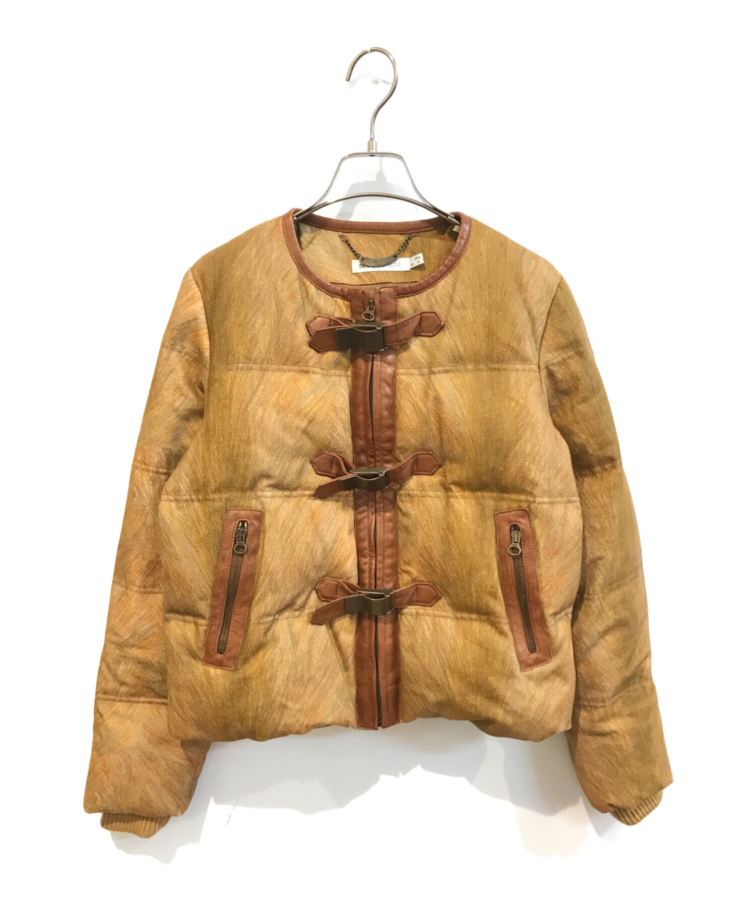 中古・古着通販】SEE BY CHLOE (シーバイクロエ) ダウンジャケット 