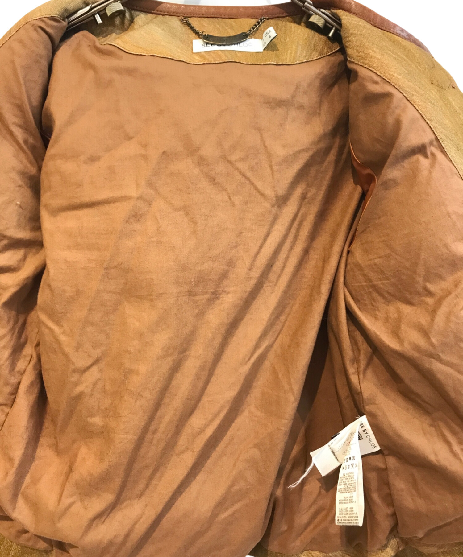 中古・古着通販】SEE BY CHLOE (シーバイクロエ) ダウンジャケット 