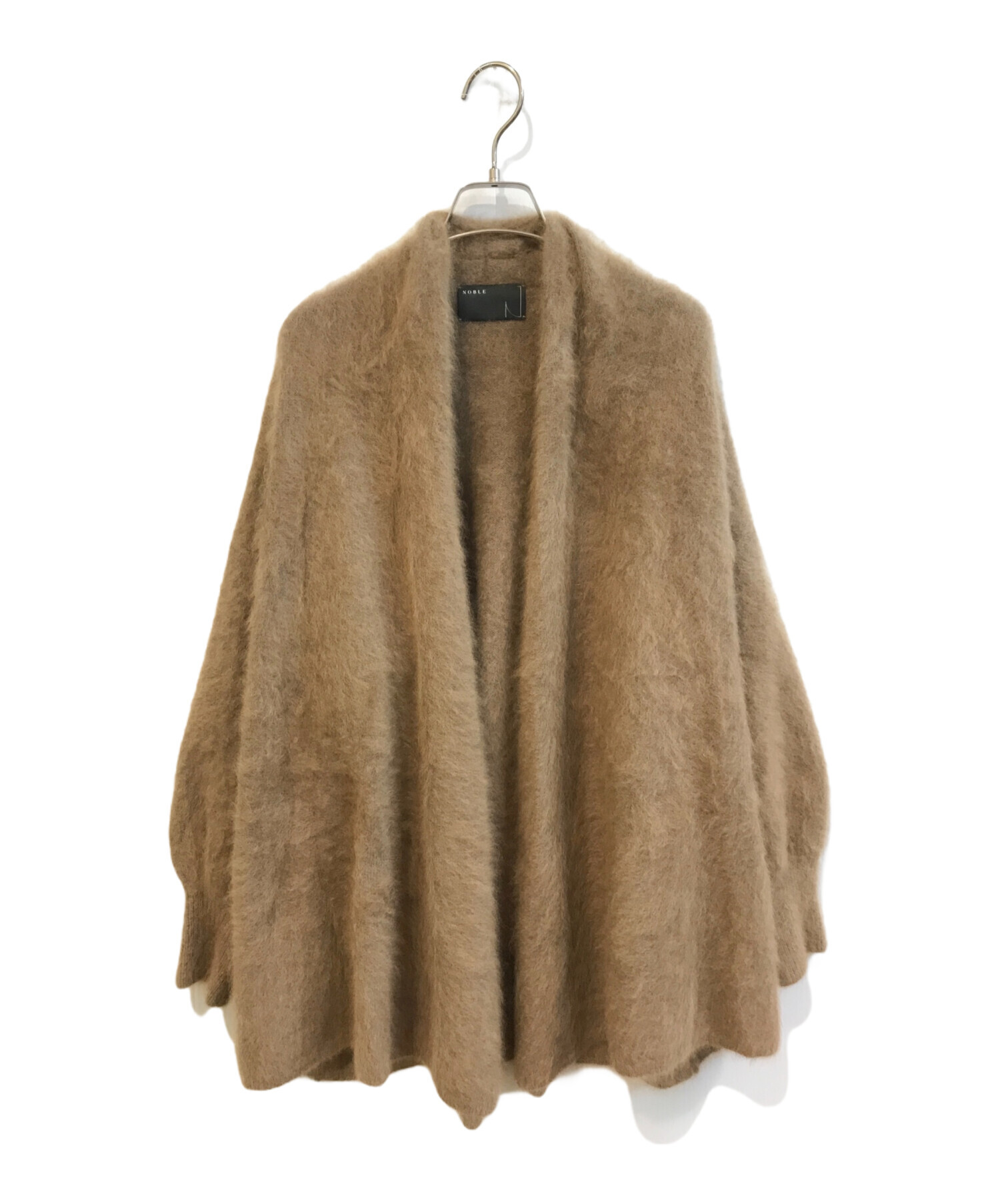 中古・古着通販】Noble (ノーブル) ファーニットパフカーディガン