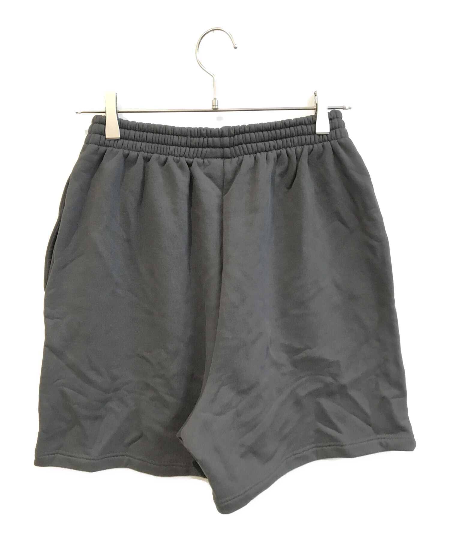 中古・古着通販】BALENCIAGA (バレンシアガ) ロゴ刺繍スウェットハーフ