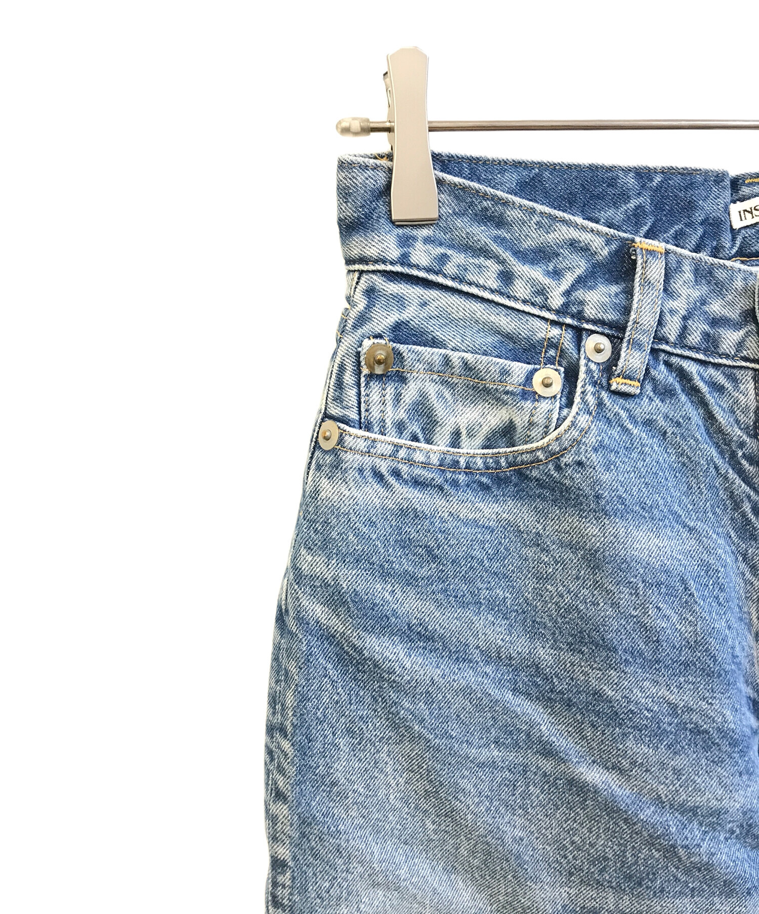 中古・古着通販】INSCRIRE (アンスクリア) Straight Layered Denim ID