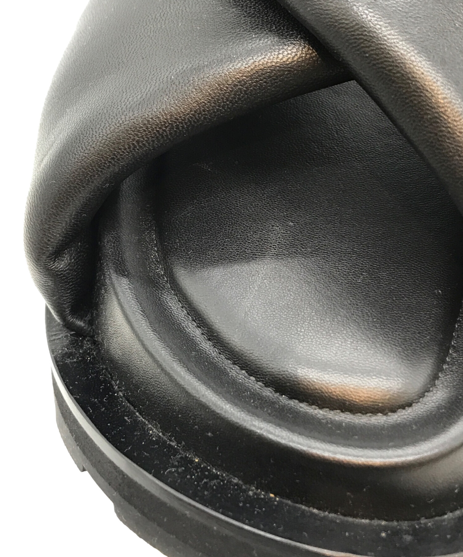 中古・古着通販】JIL SANDER (ジルサンダー) レザークロスサンダル