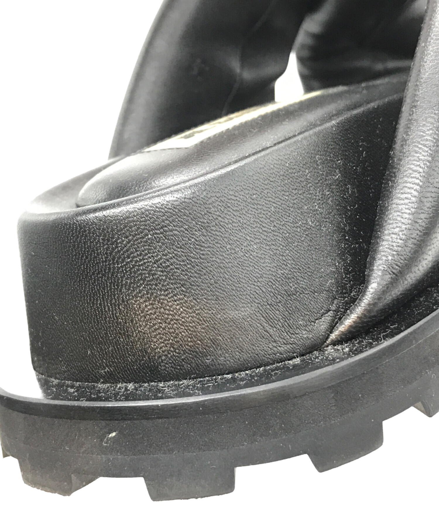 中古・古着通販】JIL SANDER (ジルサンダー) レザークロスサンダル