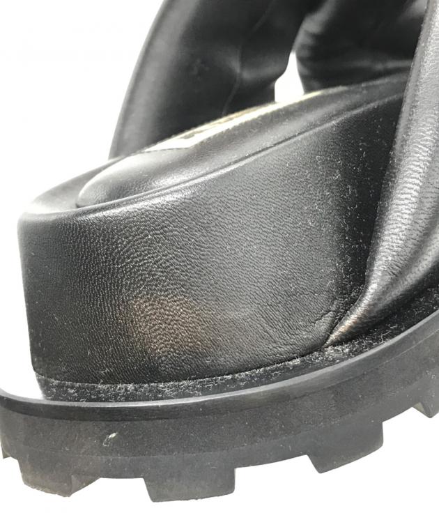JILSANDER クロスサンダル　新品未使用 中古・古着通販】JIL SANDER (ジルサンダー) レザークロスサンダル