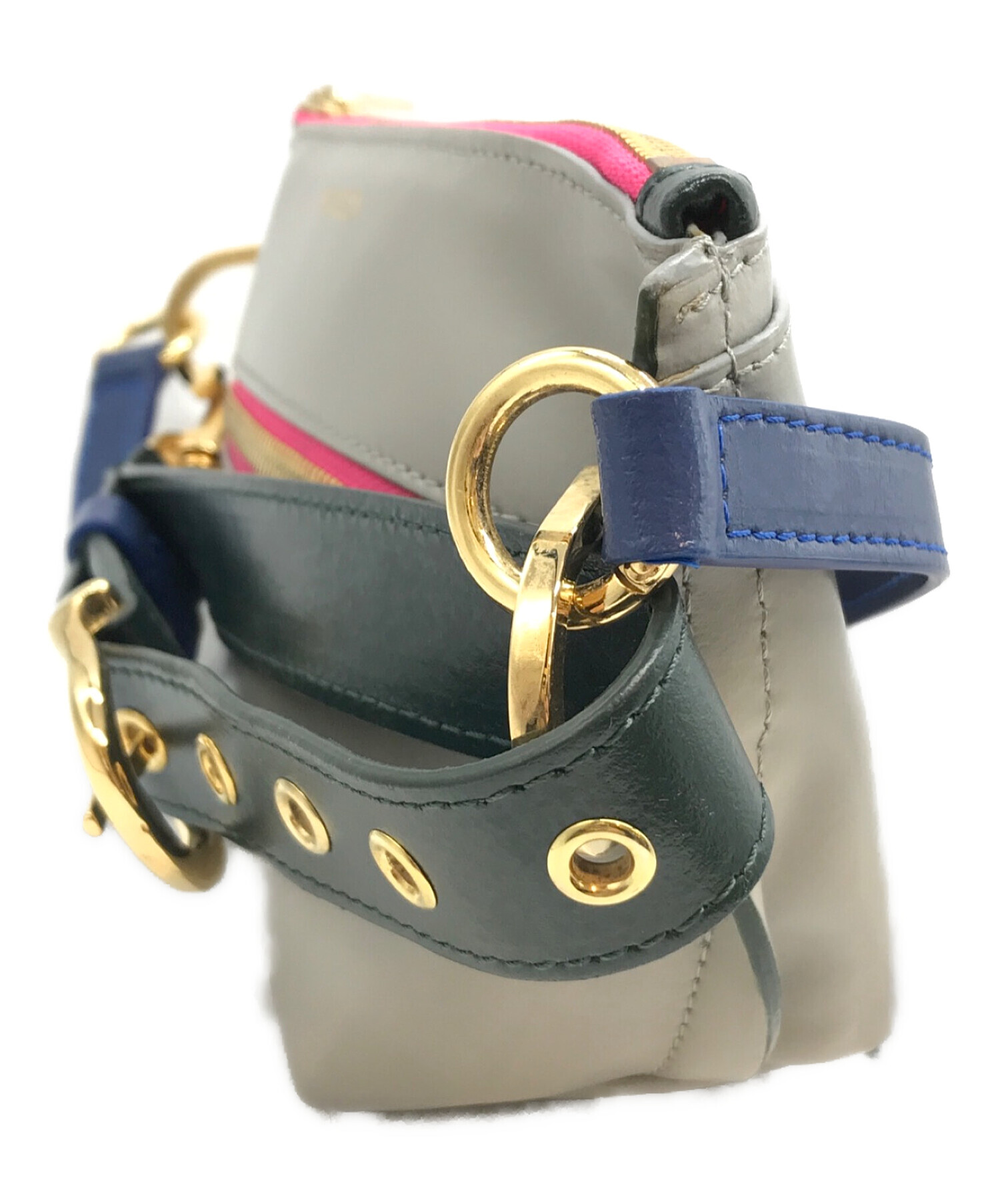 TRAPEZOID SHOULDER バッグ 中古・古着通販】sacai (サカイ) trapezoid wallet shoulder bag