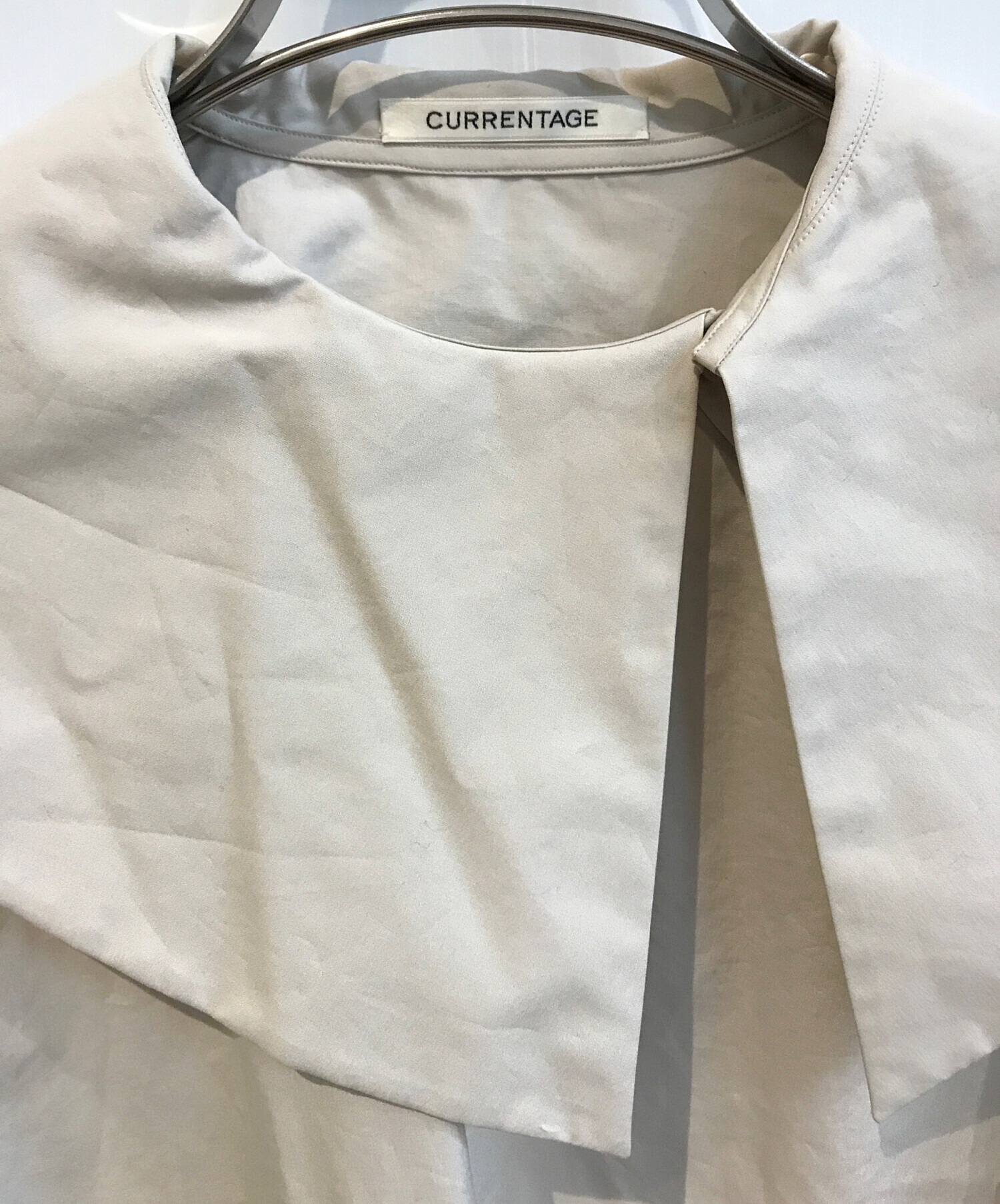 中古・古着通販】CURRENTAGE (カレンテージ) ビックカラーブラウス 