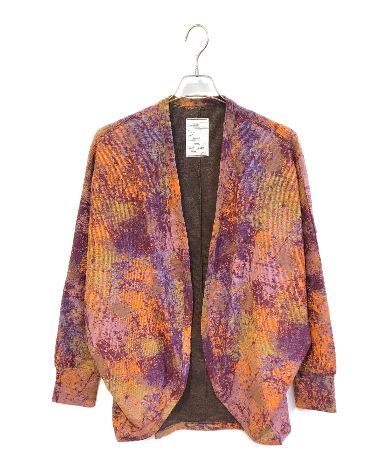 中古・古着通販】SHAREEF (シャリーフ) PILE JQ DOLMAN CARDIGAN