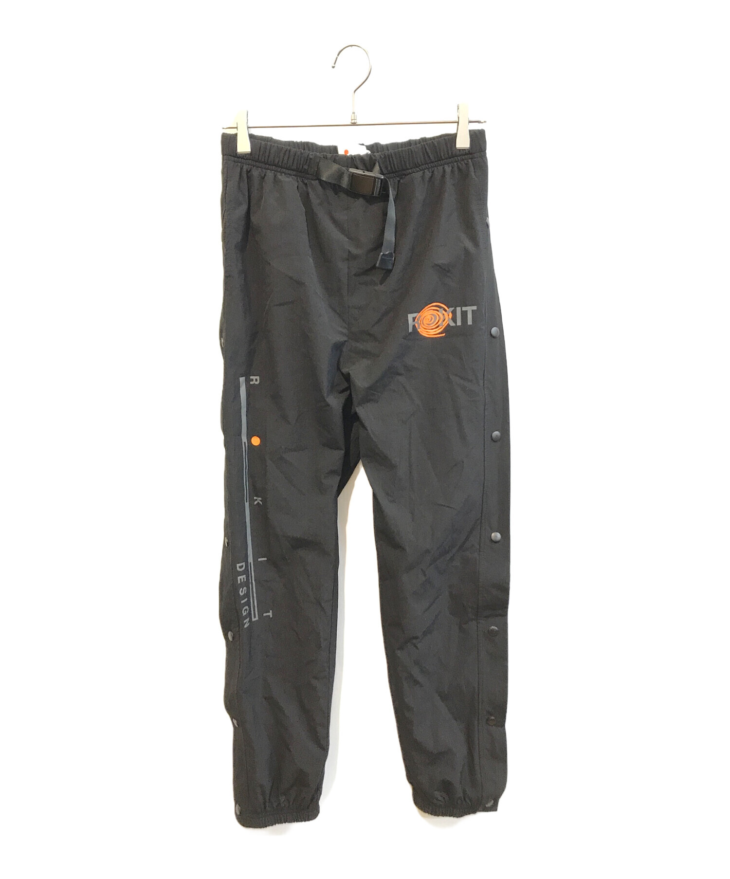 中古・古着通販】ROKIT (ロキット) ナイロンパンツ ブラック サイズ:M 