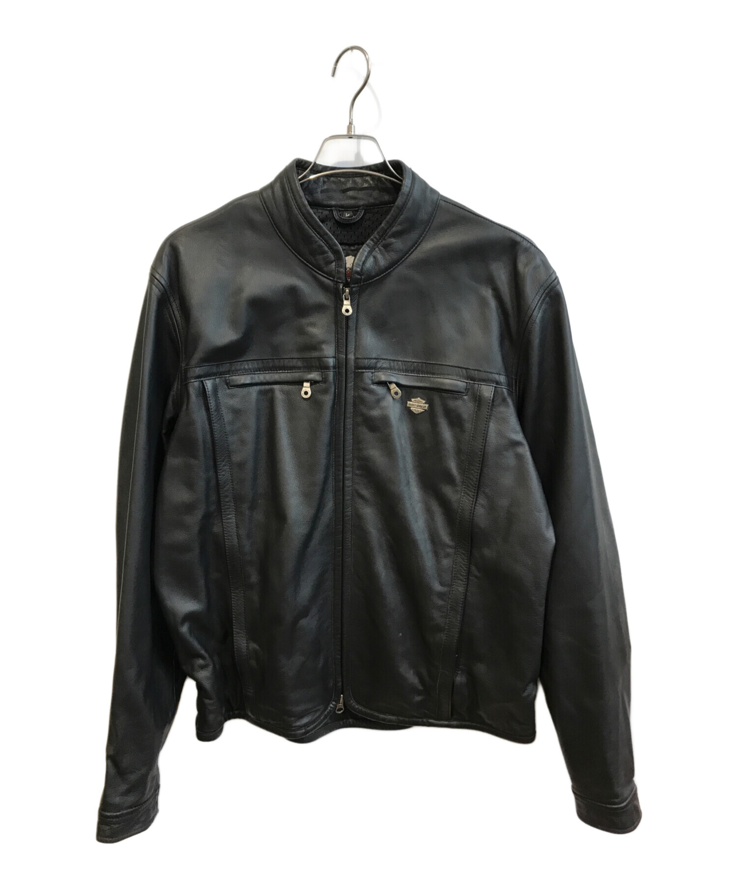 中古・古着通販】HARLEY-DAVIDSON (ハーレーダビッドソン) レザー 