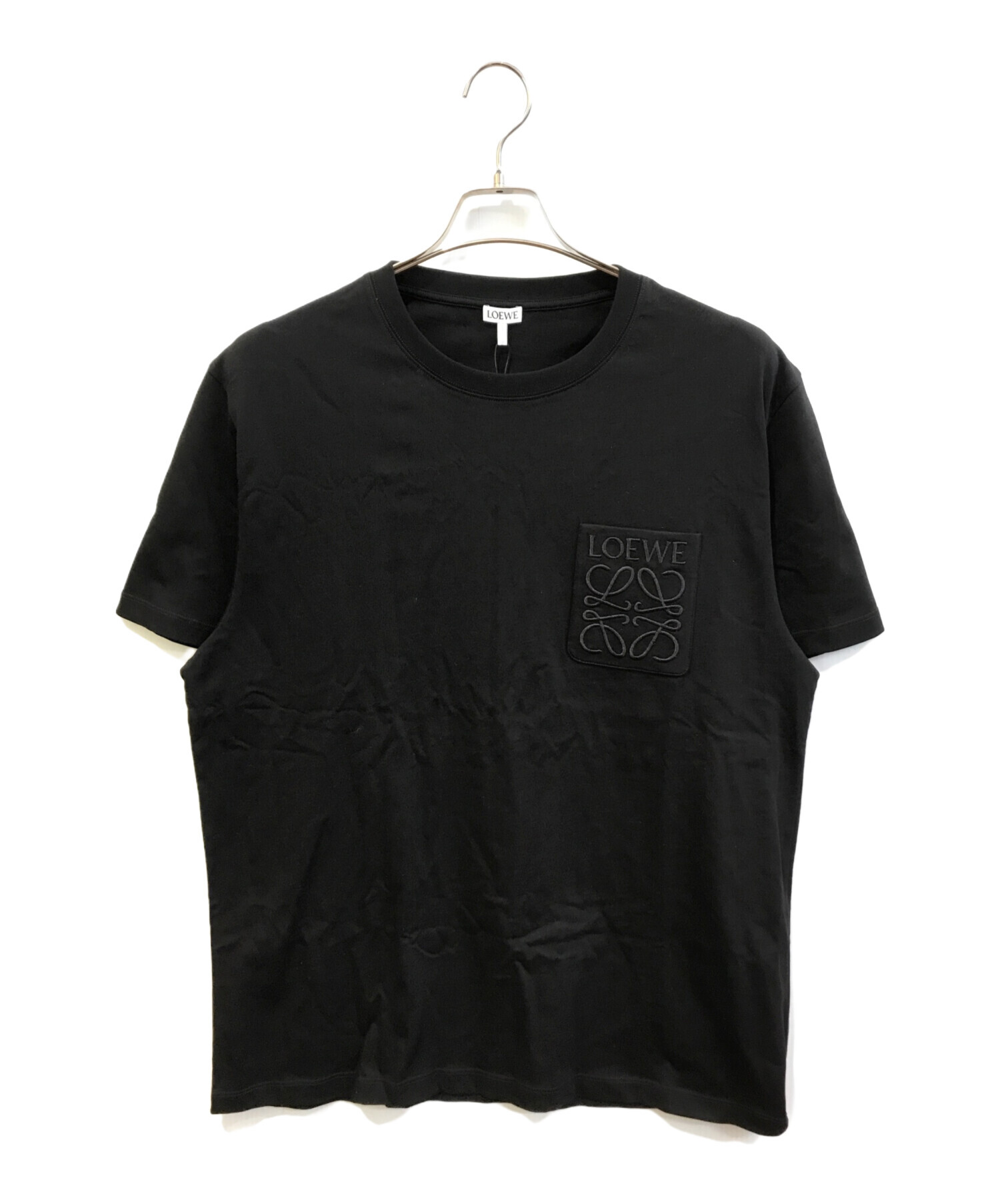 中古・古着通販】LOEWE (ロエベ) RELAXED FIT T-SHIRT ブラック サイズ 