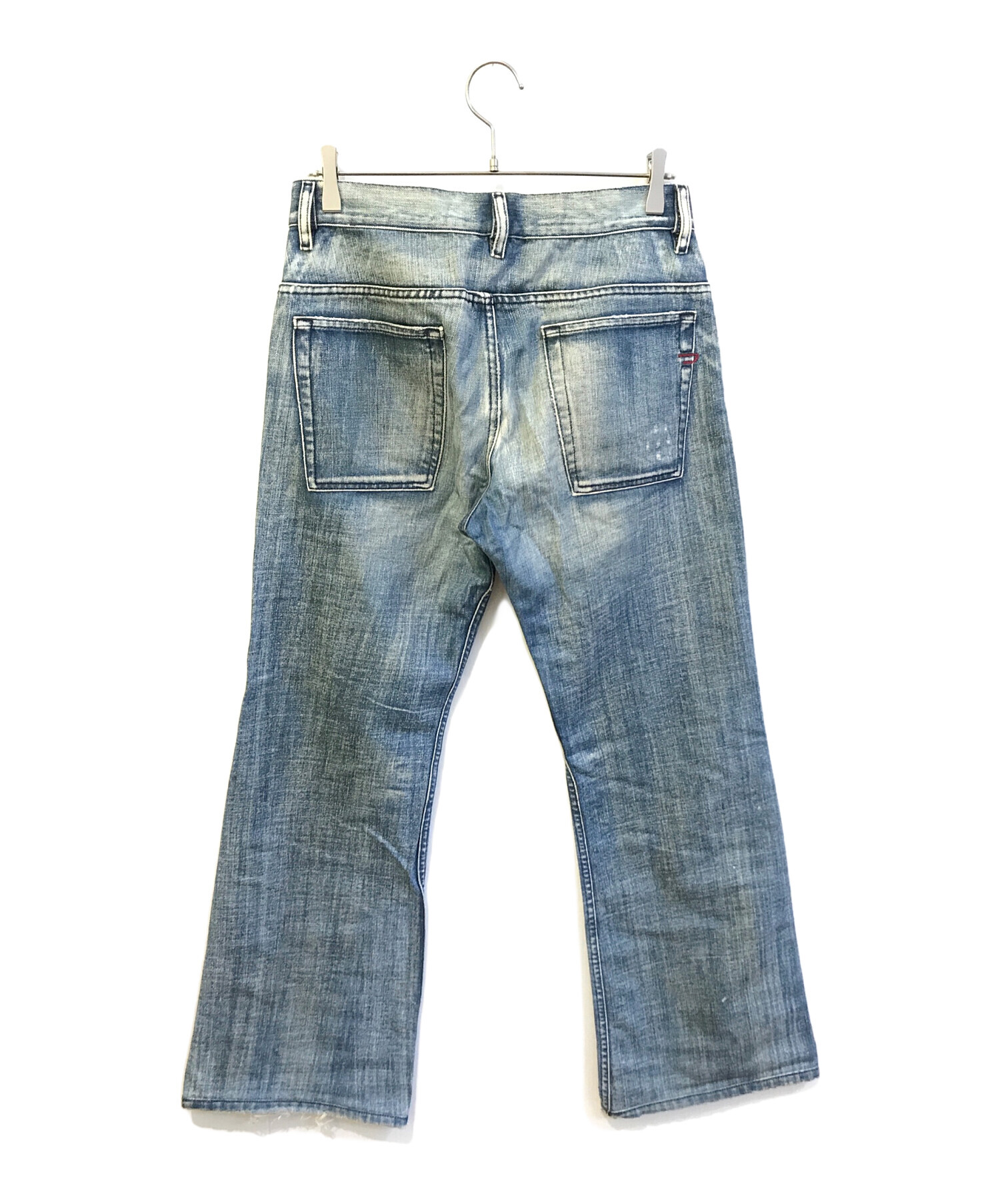 中古・古着通販】DIESEL (ディーゼル) バギーフレアデニムパンツ