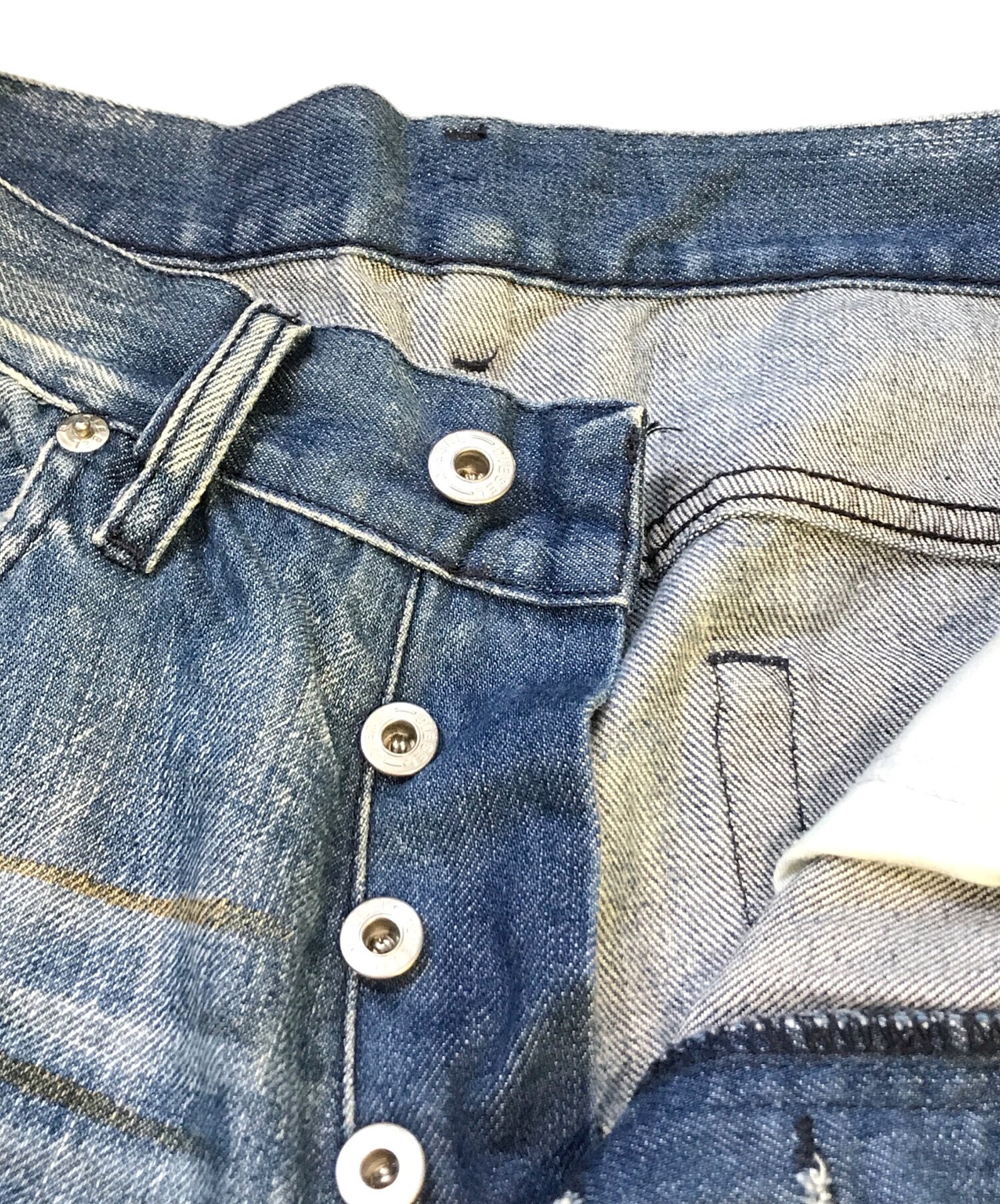 中古・古着通販】DIESEL (ディーゼル) バギーフレアデニムパンツ