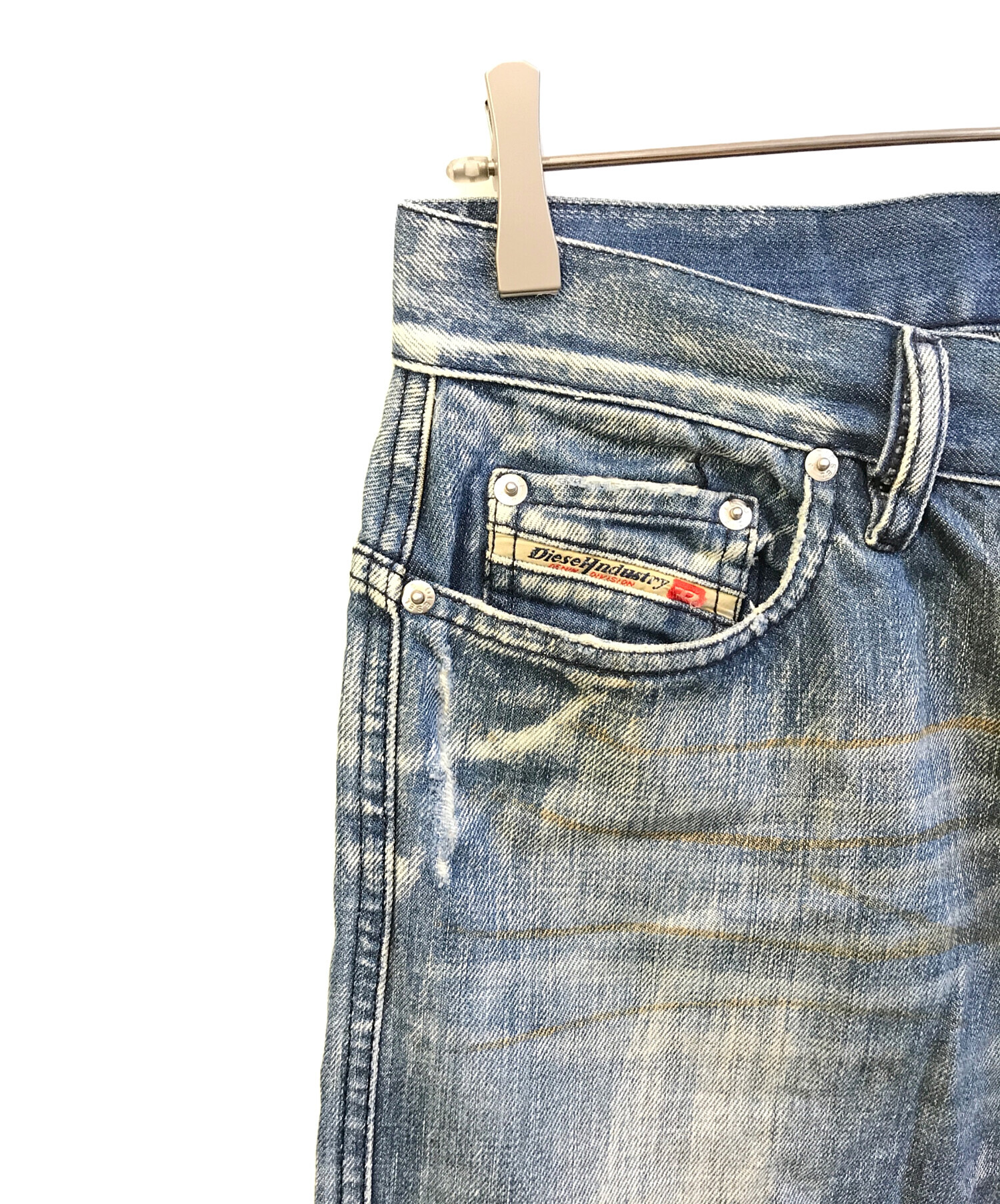 中古・古着通販】DIESEL (ディーゼル) バギーフレアデニムパンツ