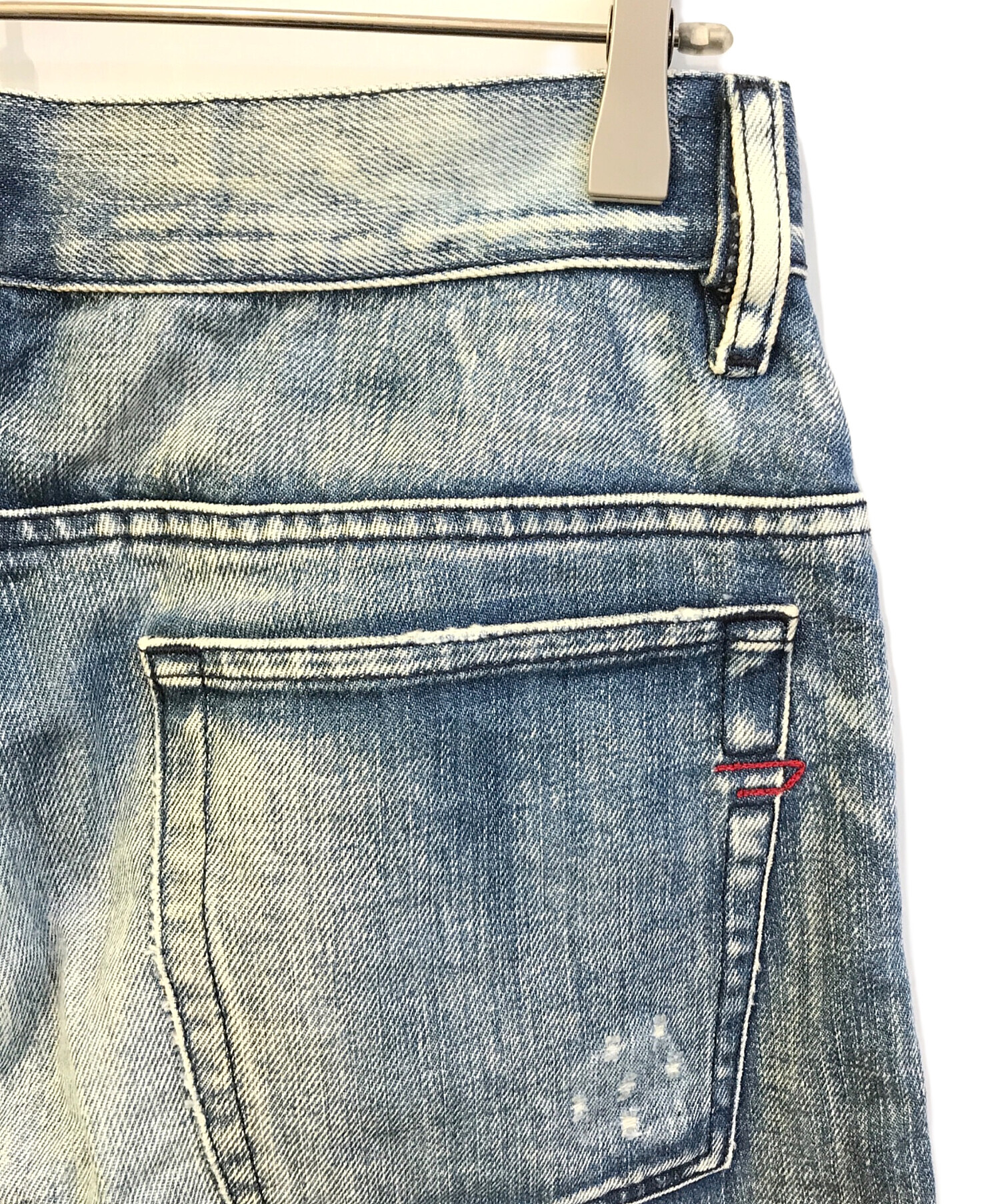 中古・古着通販】DIESEL (ディーゼル) バギーフレアデニムパンツ
