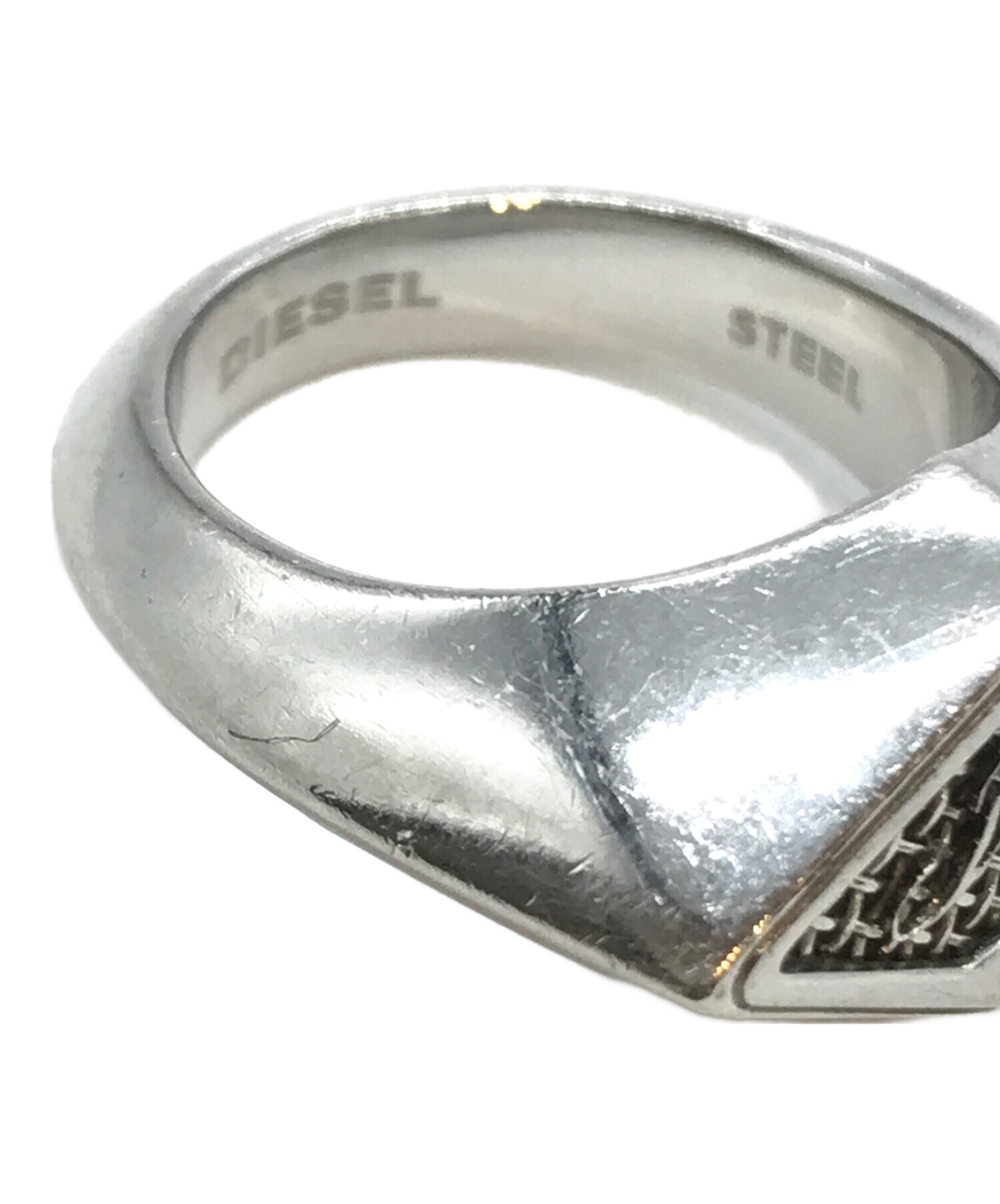 中古・古着通販】DIESEL (ディーゼル) リング シルバー サイズ:10号 
