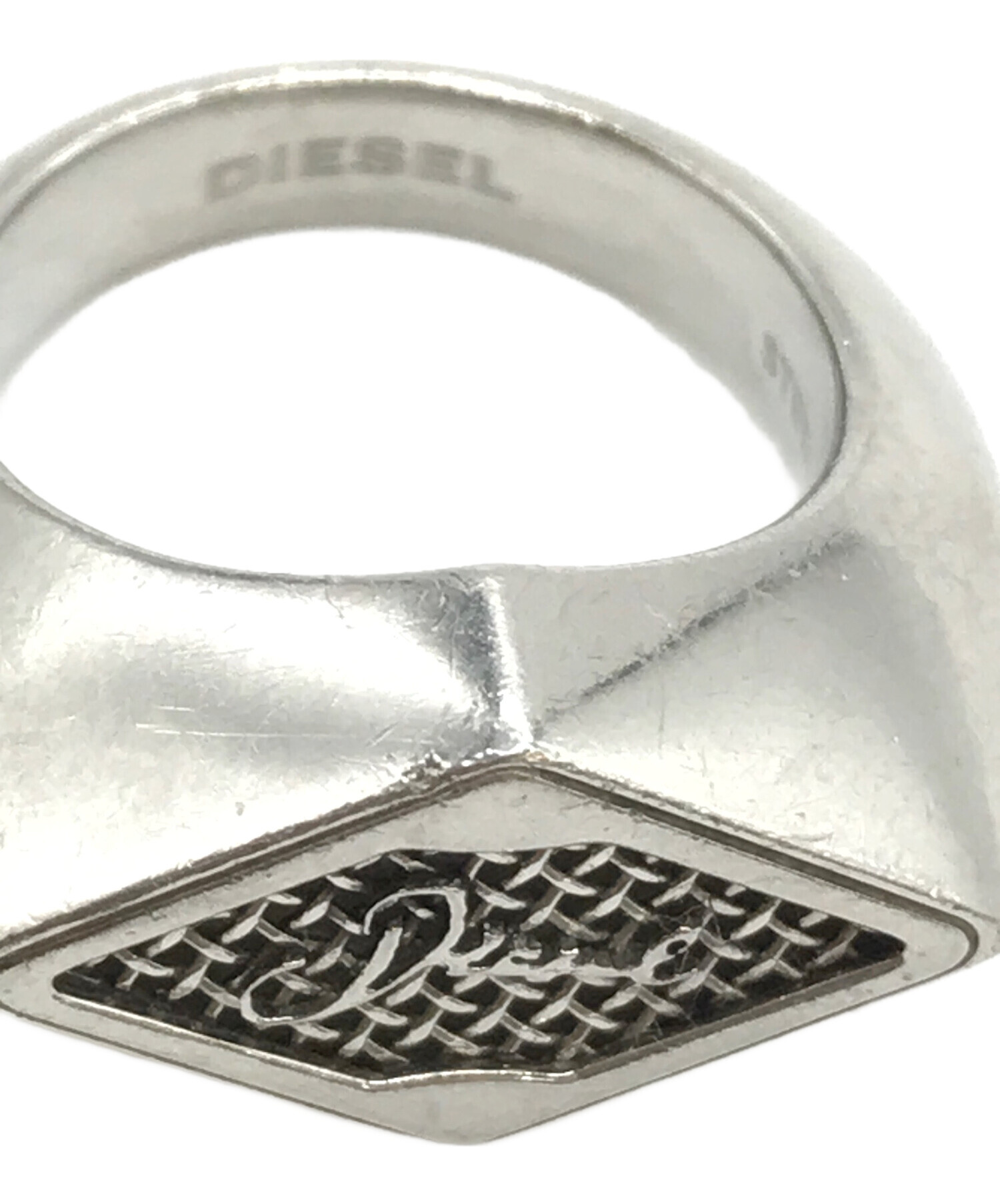 中古・古着通販】DIESEL (ディーゼル) リング シルバー サイズ:10号 