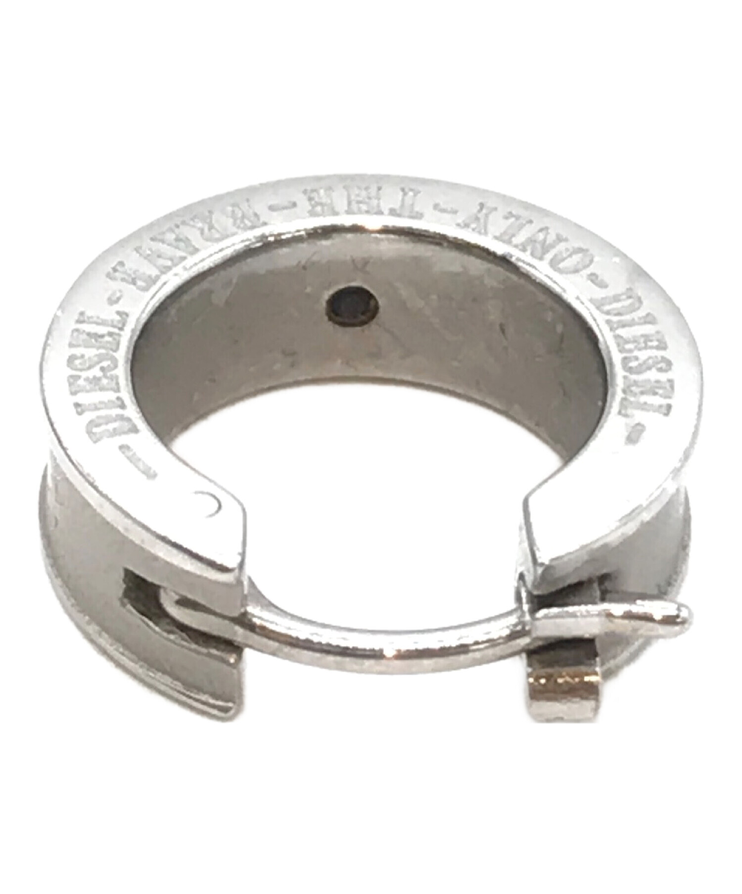 中古・古着通販】DIESEL (ディーゼル) フープピアス シルバー