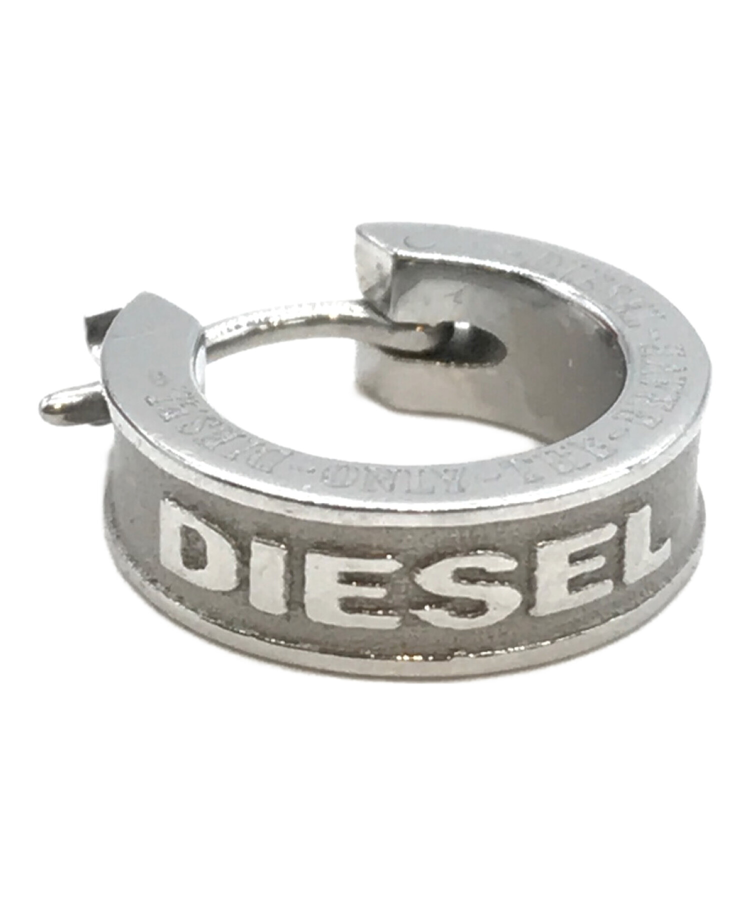 中古・古着通販】DIESEL (ディーゼル) フープピアス シルバー