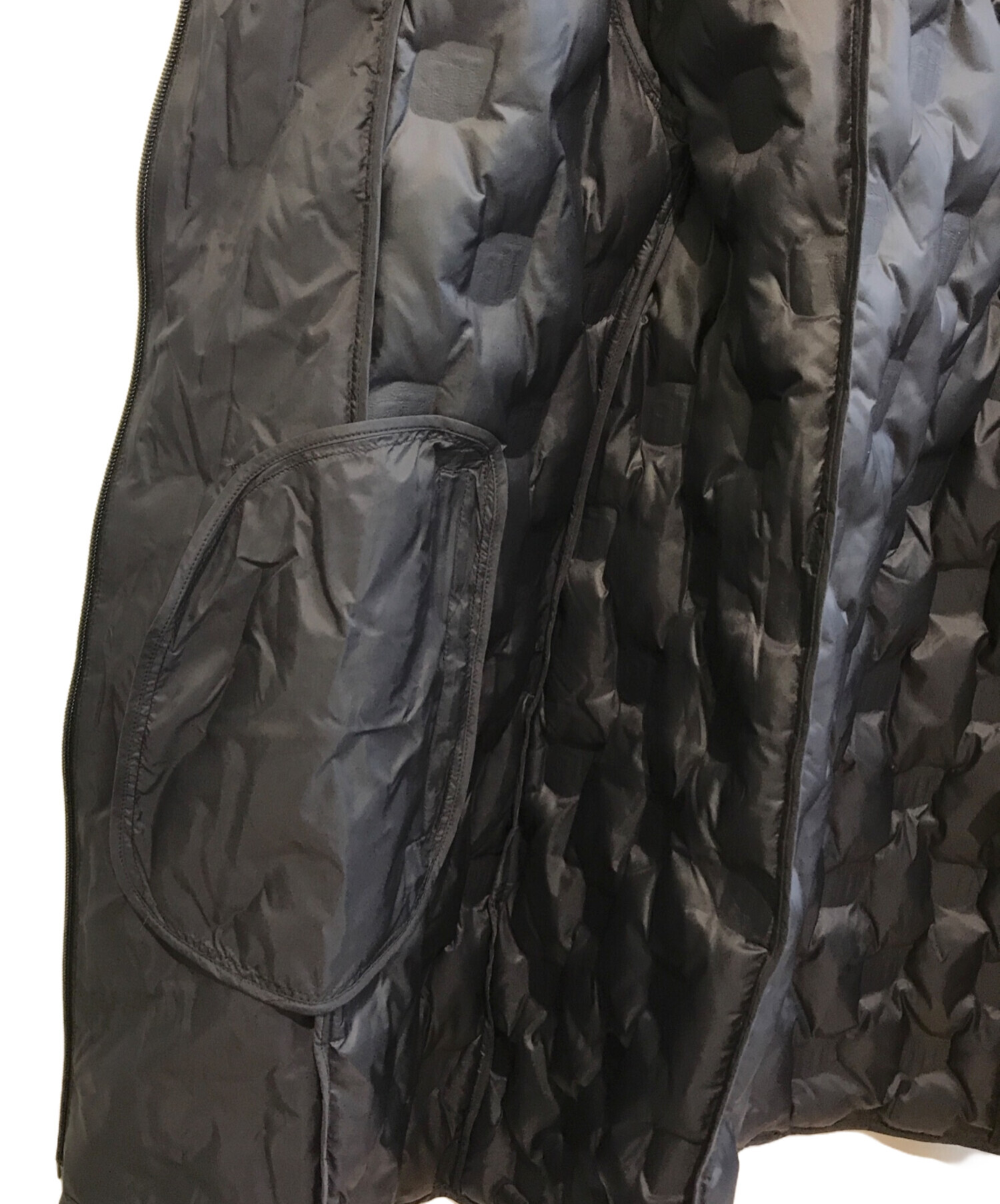 TRUNK HIROKO KOSHINO 中綿ライナー付き　ナイロンコート　中綿 TRUNK HIROKO KOSHINO 中綿ライナー付き ナイロンコート 中綿 TRUNK