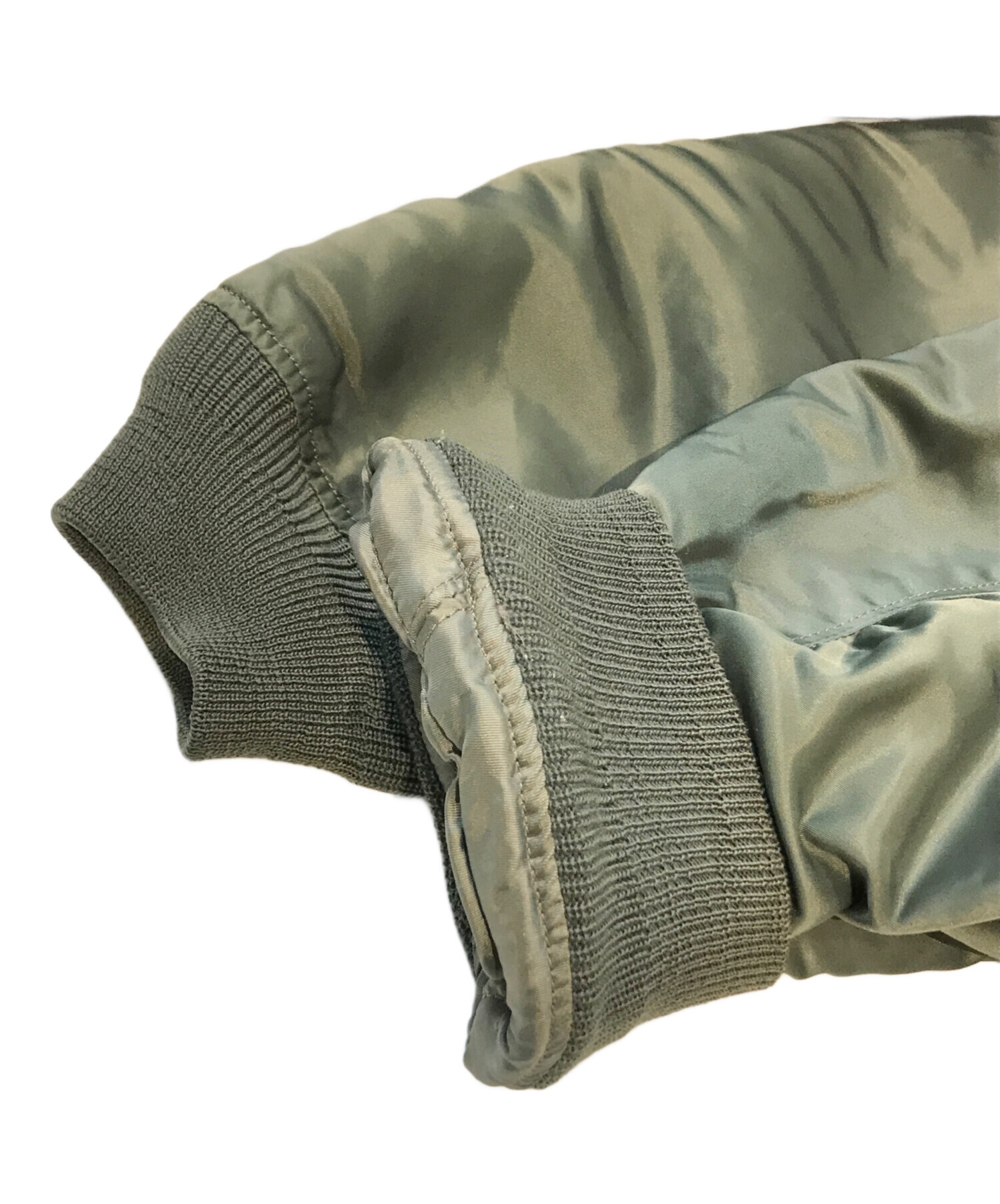 CAB CLOTHING MA-1 フライトジャケット S オリーブグリーン