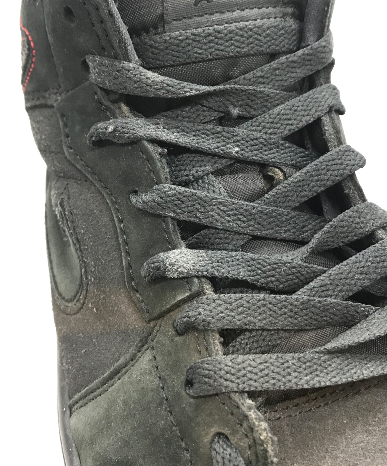 中古・古着通販】NIKE (ナイキ) AIR JORDAN 1 MID SE CRAFT ブラック