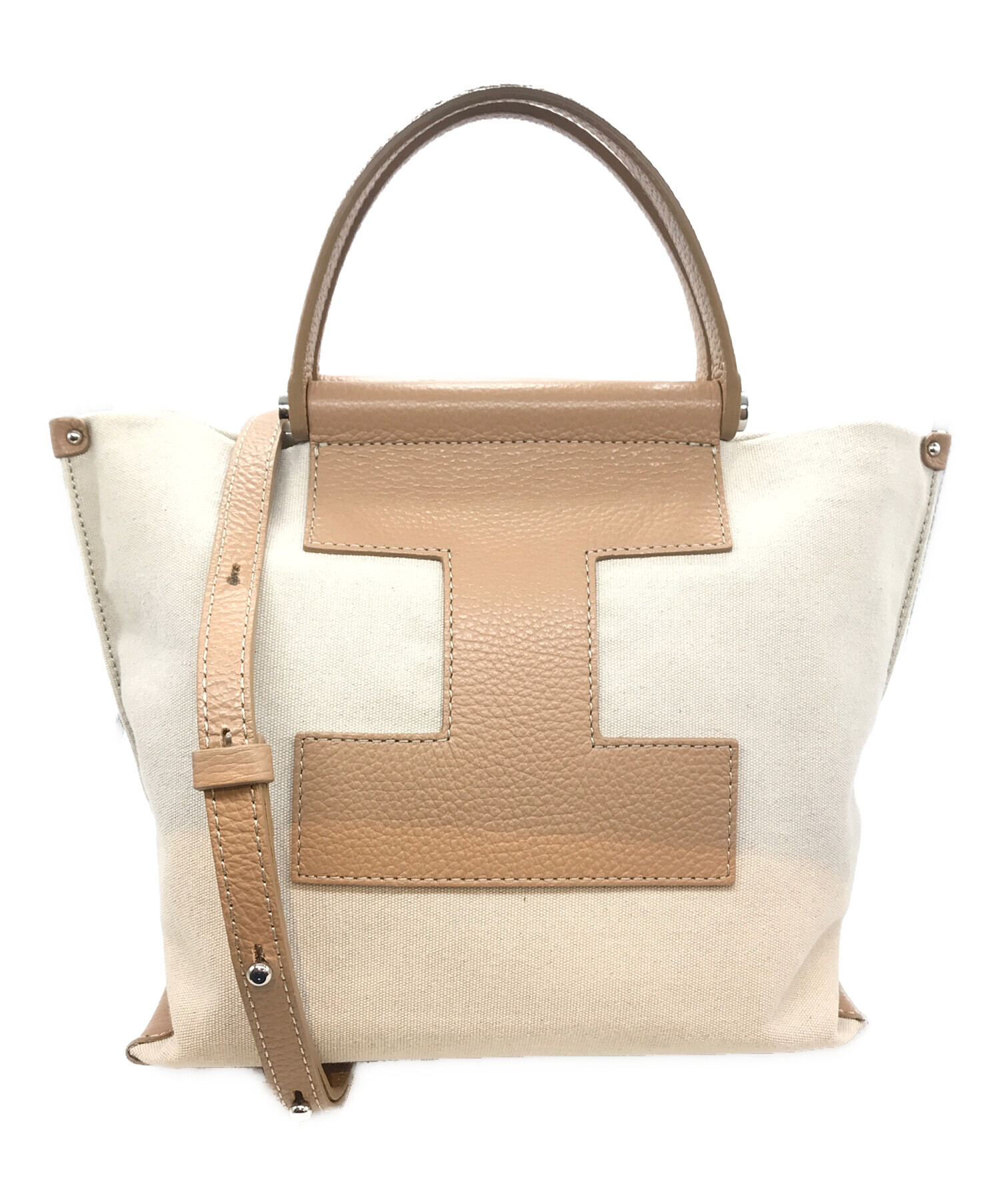 中古・古着通販】IACUCCI (イアクッチ) 2WAYショルダーバッグ ベージュ