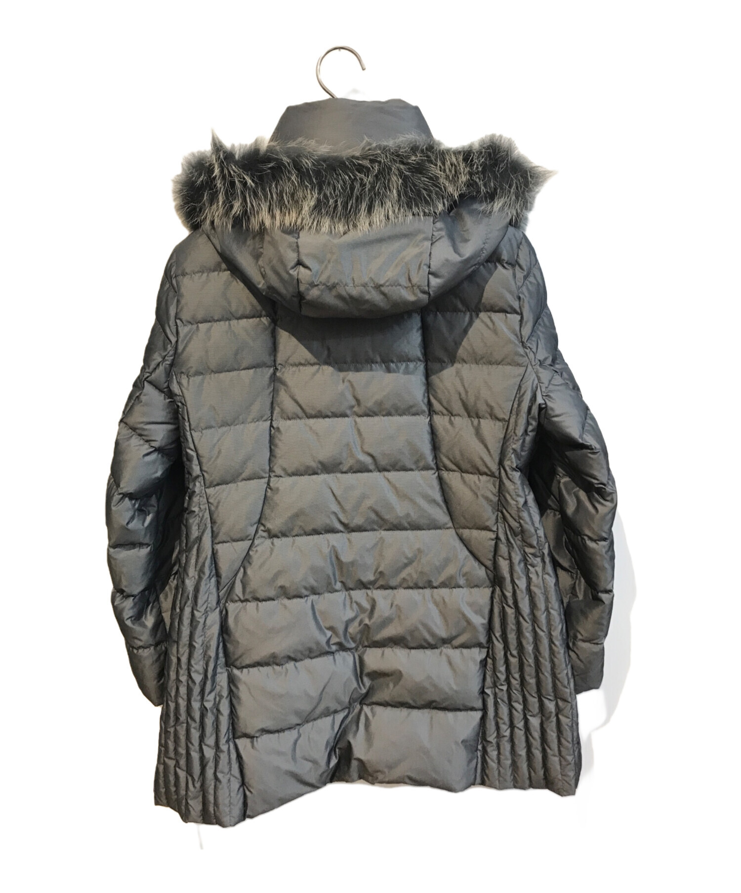 中古・古着通販】noa-ge (ノアジェ) ブルーフォックスダウンコート