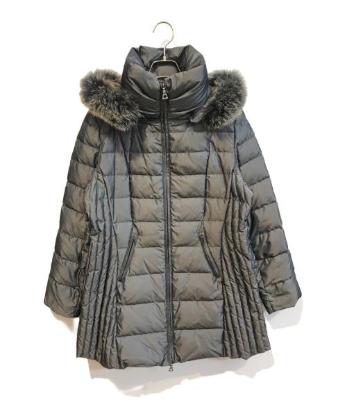 中古・古着通販】noa-ge (ノアジェ) ブルーフォックスダウンコート