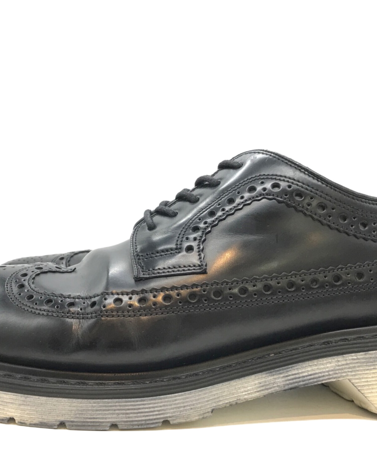 中古・古着通販】LOAKE (ローク) ウィングチップシューズ ブラック