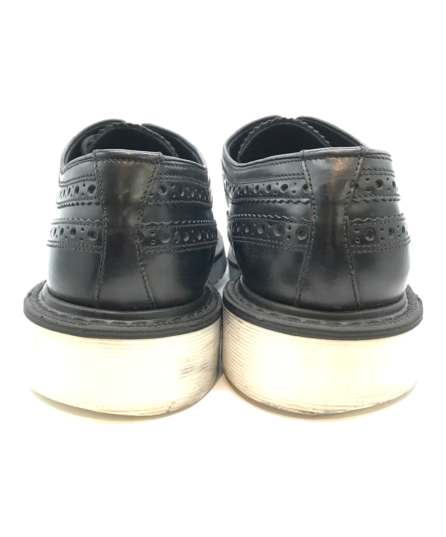 中古・古着通販】LOAKE (ローク) ウィングチップシューズ ブラック