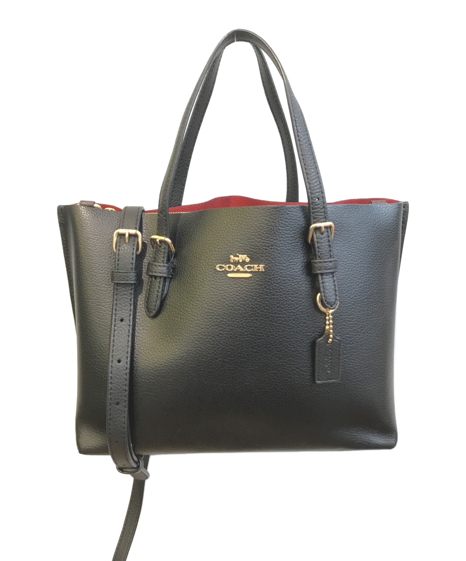 【在庫処分価格】coach コーチ　トリーバーチなど　ブランドまとめ売り 中古・古着通販】COACH (コーチ) モリー トート 25 ブラック｜ブランド