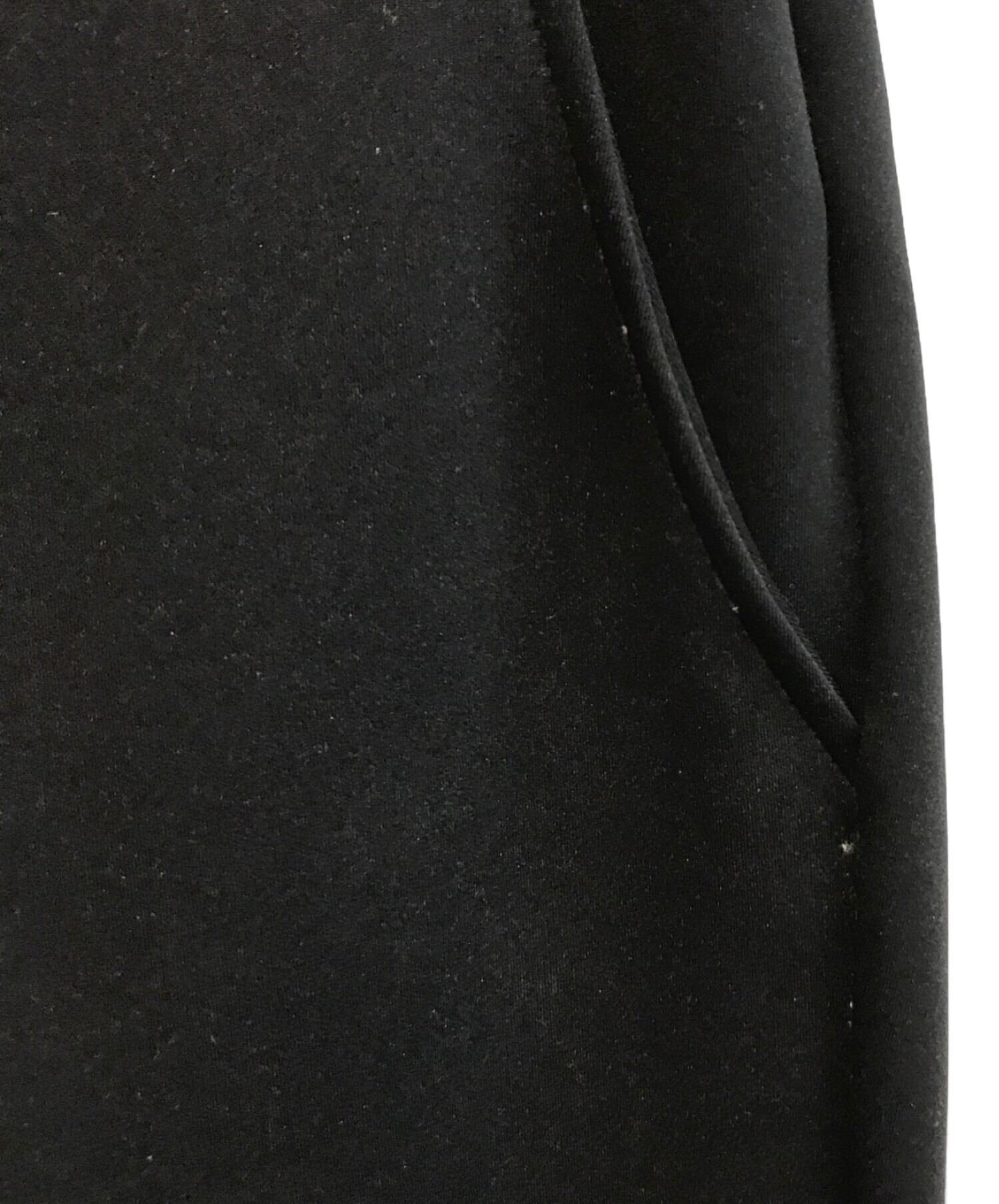 中古・古着通販】eLLa (エラ) スカラップレギンスパンツ ブラック