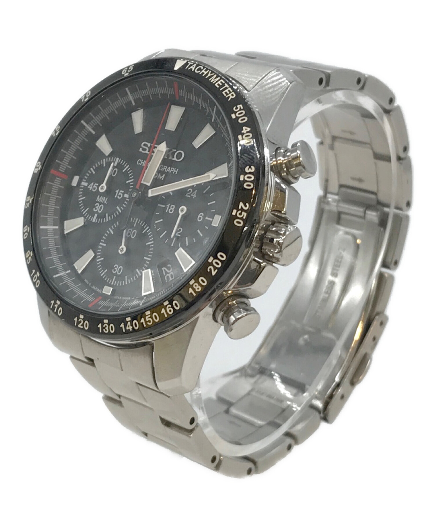 中古・古着通販】SEIKO (セイコー) リストウォッチ ブラック｜ブランド