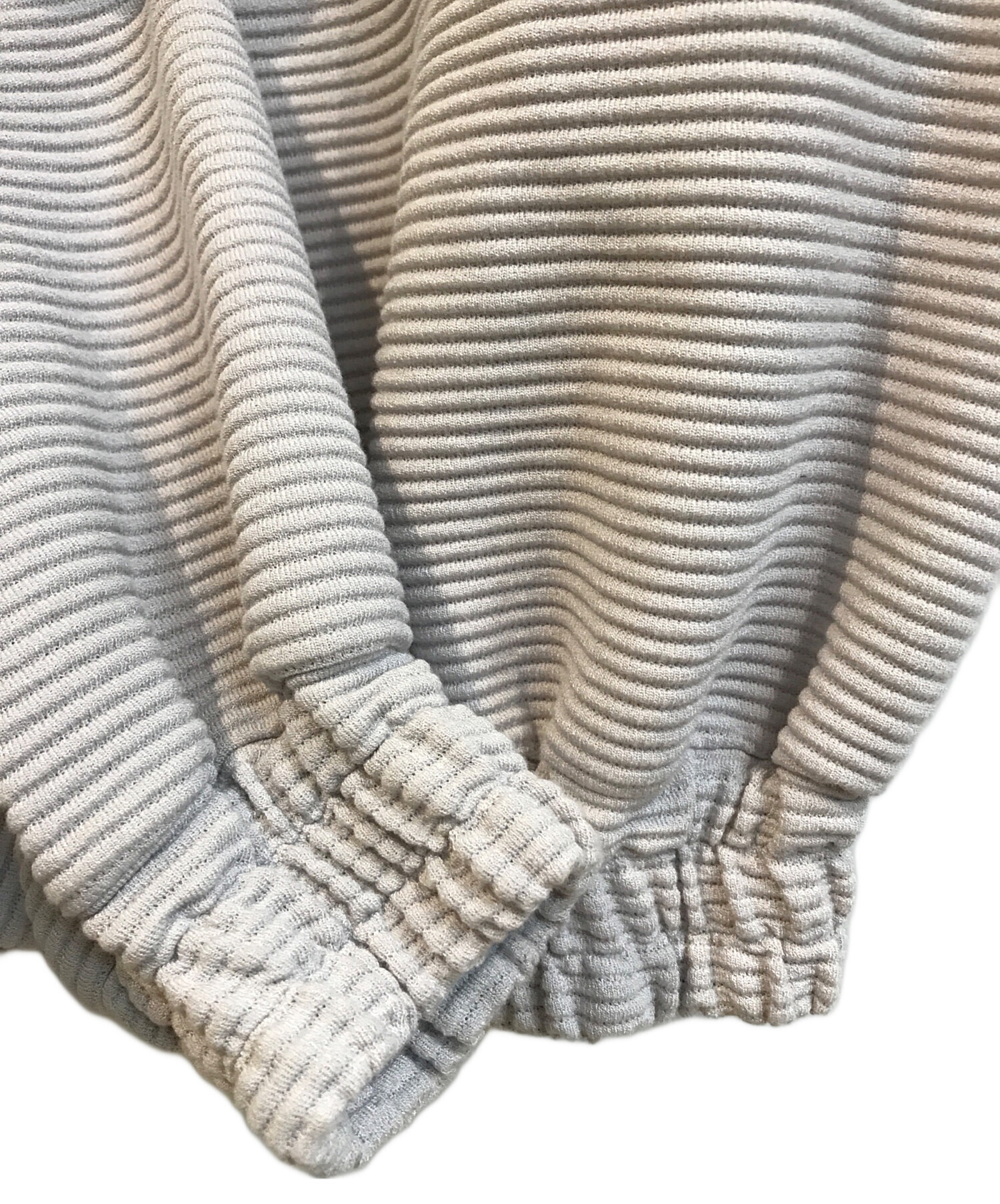 中古・古着通販】SHAREEF (シャリーフ) RIPPLE JQ MESH HIGH NECK P/O 