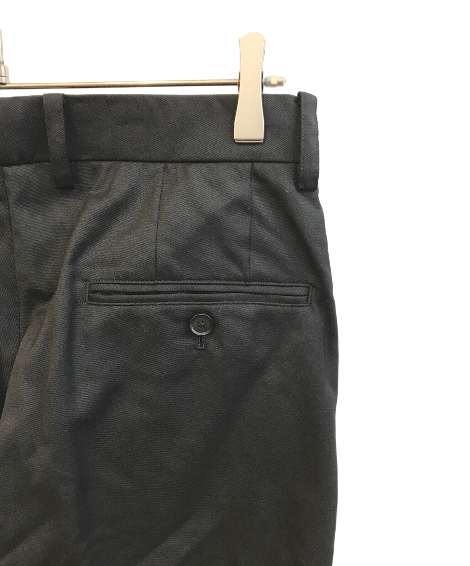 中古・古着通販】cornier (コルニエ) ウールスラックス ブラック