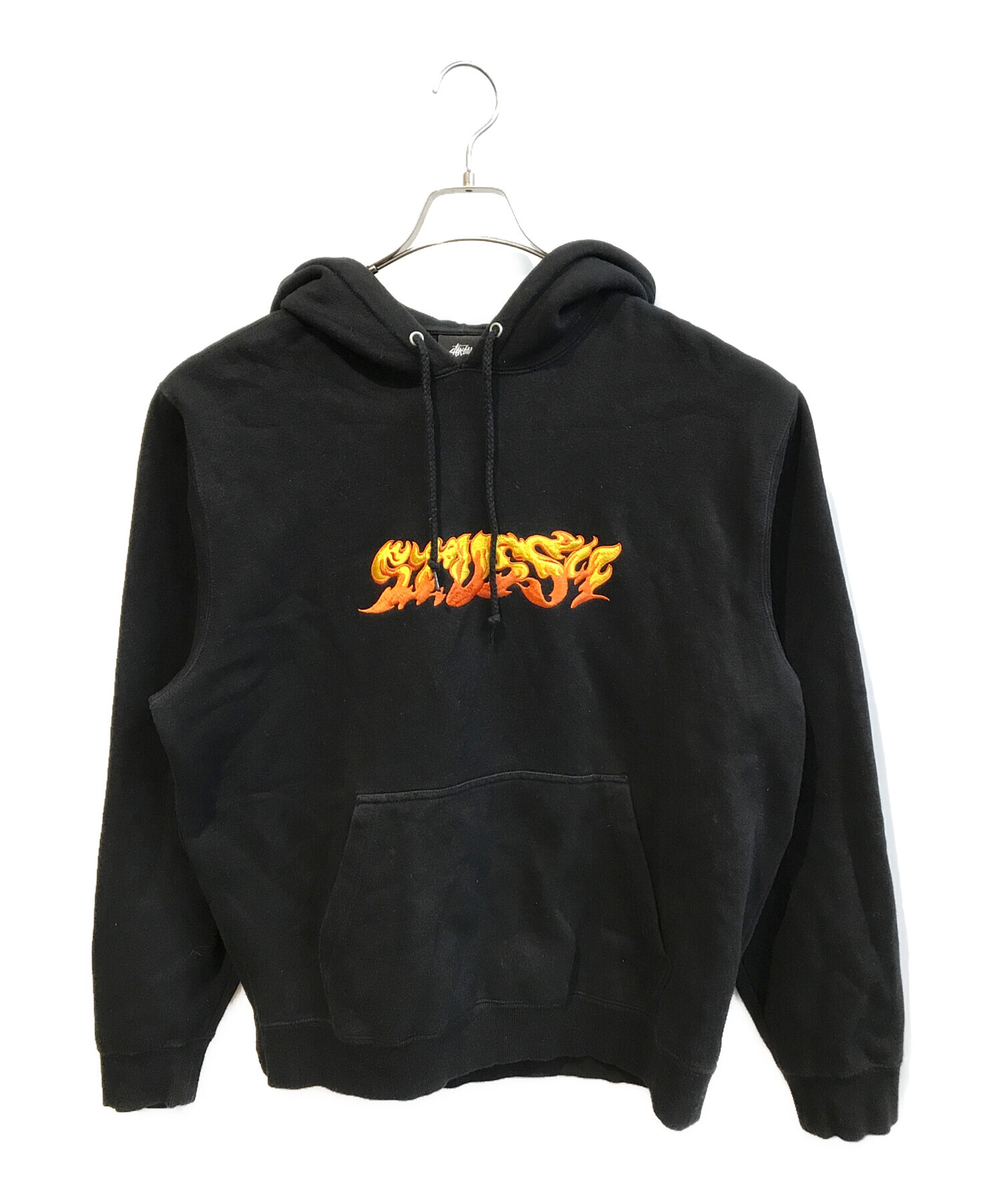 STUSSY(ステューシー) Stussy ブラック フーディ ⁄ BASIC STUSSY HOOD 
