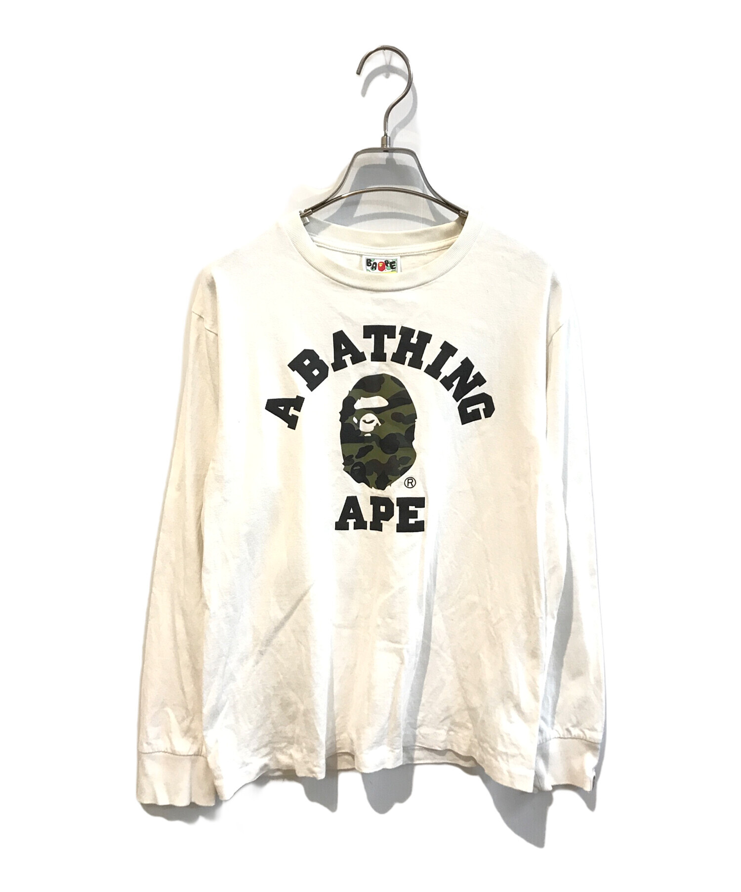 中古・古着通販】A BATHING APE (ア ベイシング エイプ) カモフラロゴ 