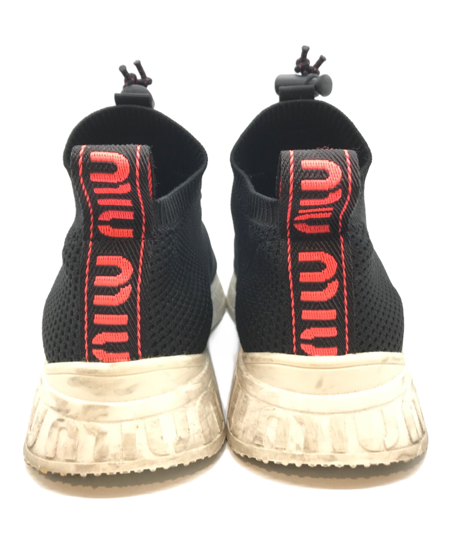 中古・古着通販】MIU MIU (ミュウミュウ) メッシュスニーカー ブラック